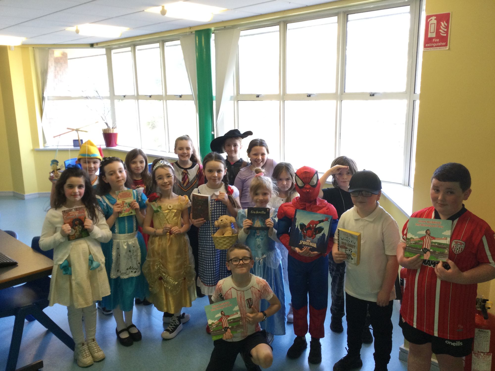 5A celebrating World Book Day!
