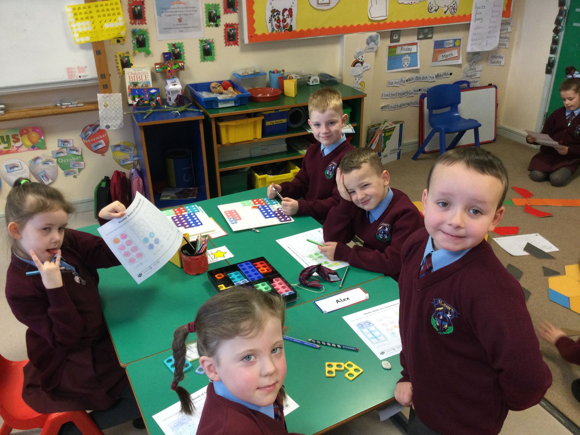 Maths Time for 2B