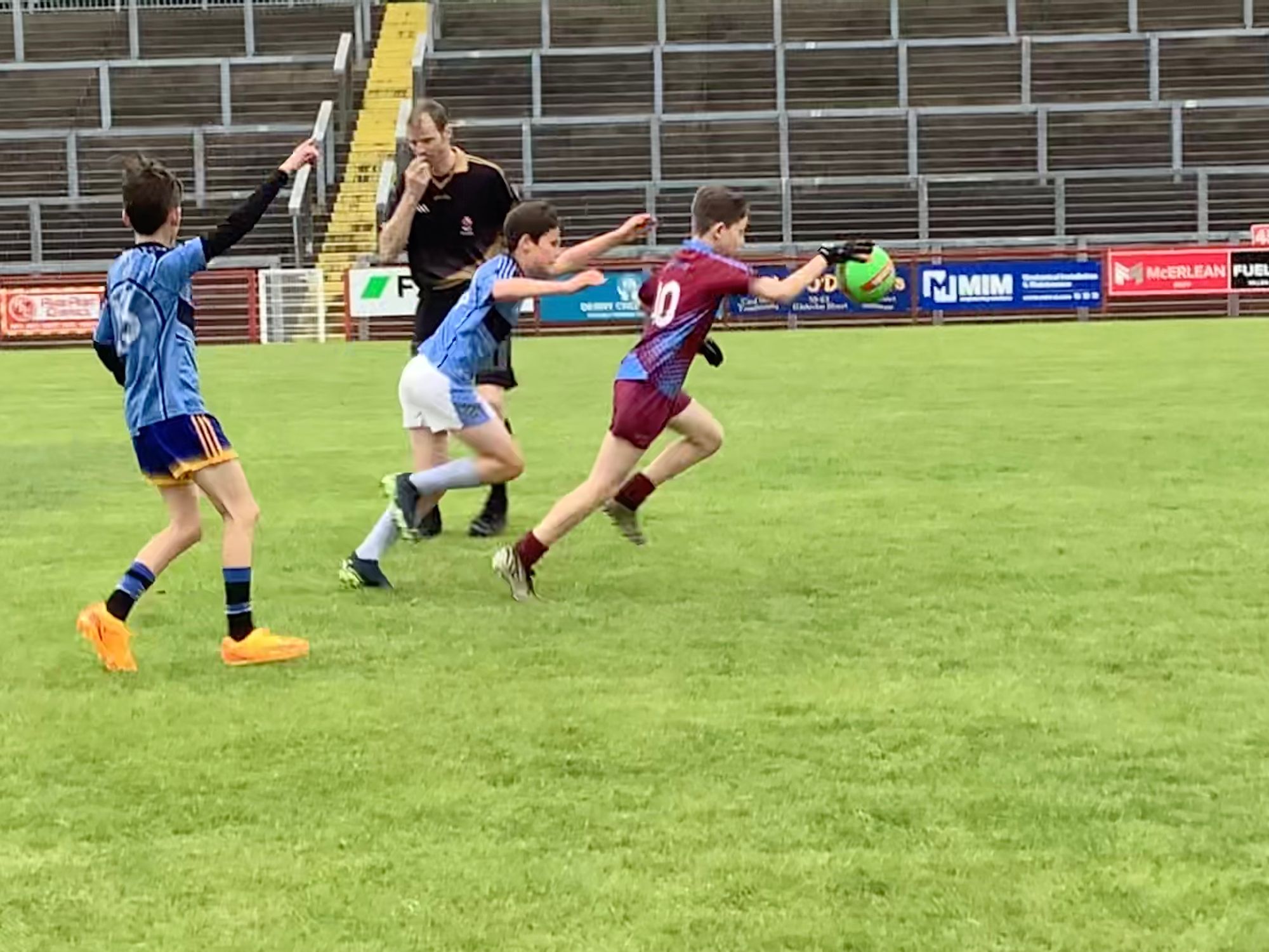 Well done to both our boys’ Gaelic teams on their fantastic performance in the Tower Cup at Celtic Park on Friday.