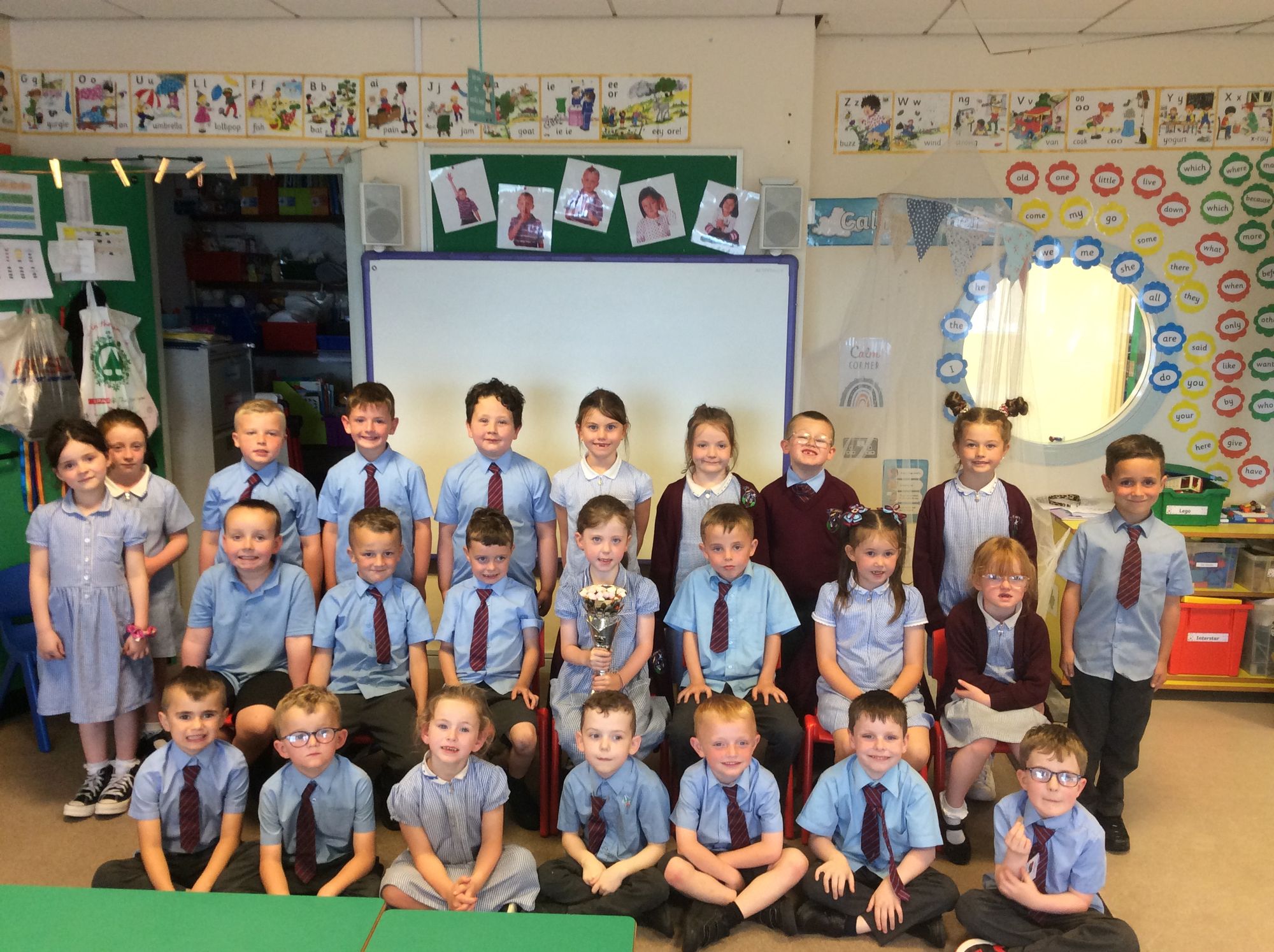 Class Celebrations for 2B