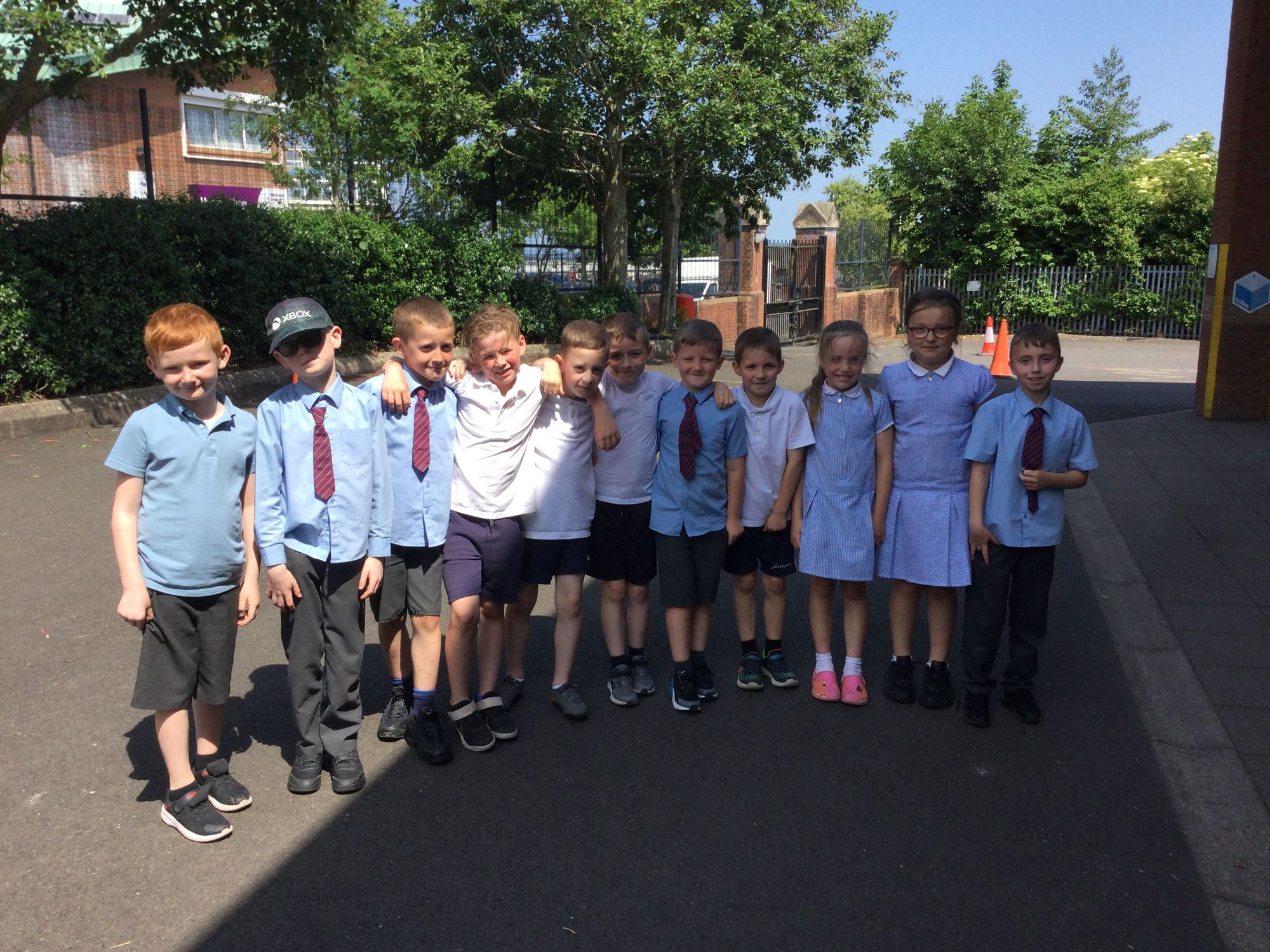 Fun in the sun in Year 4!