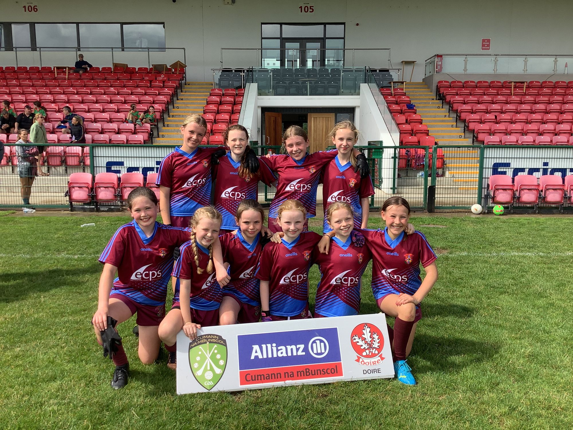 Well done to our girls’ Gaelic Team who competed so well in the County finals. The girls were unfortunate to lose by a point to the champions. A special well done to Faye, Farrah, Ava and Aoife who represented the school with pride for the last 2 years.