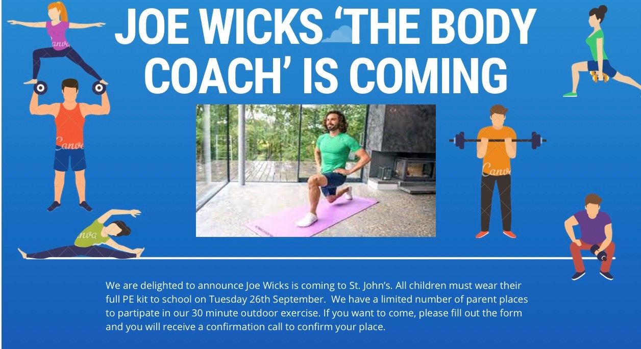 Joe Wicks is coming to St. John's!