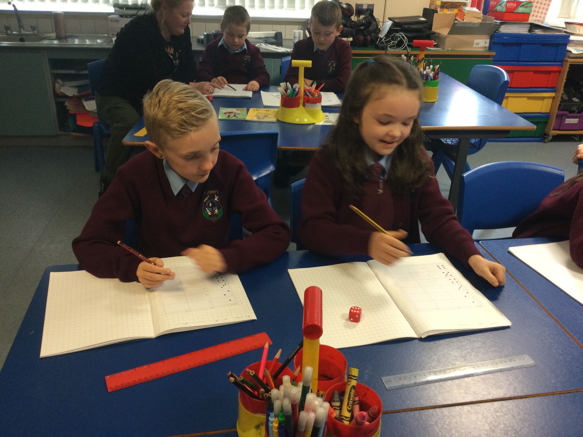 Practical Maths in Year 4C