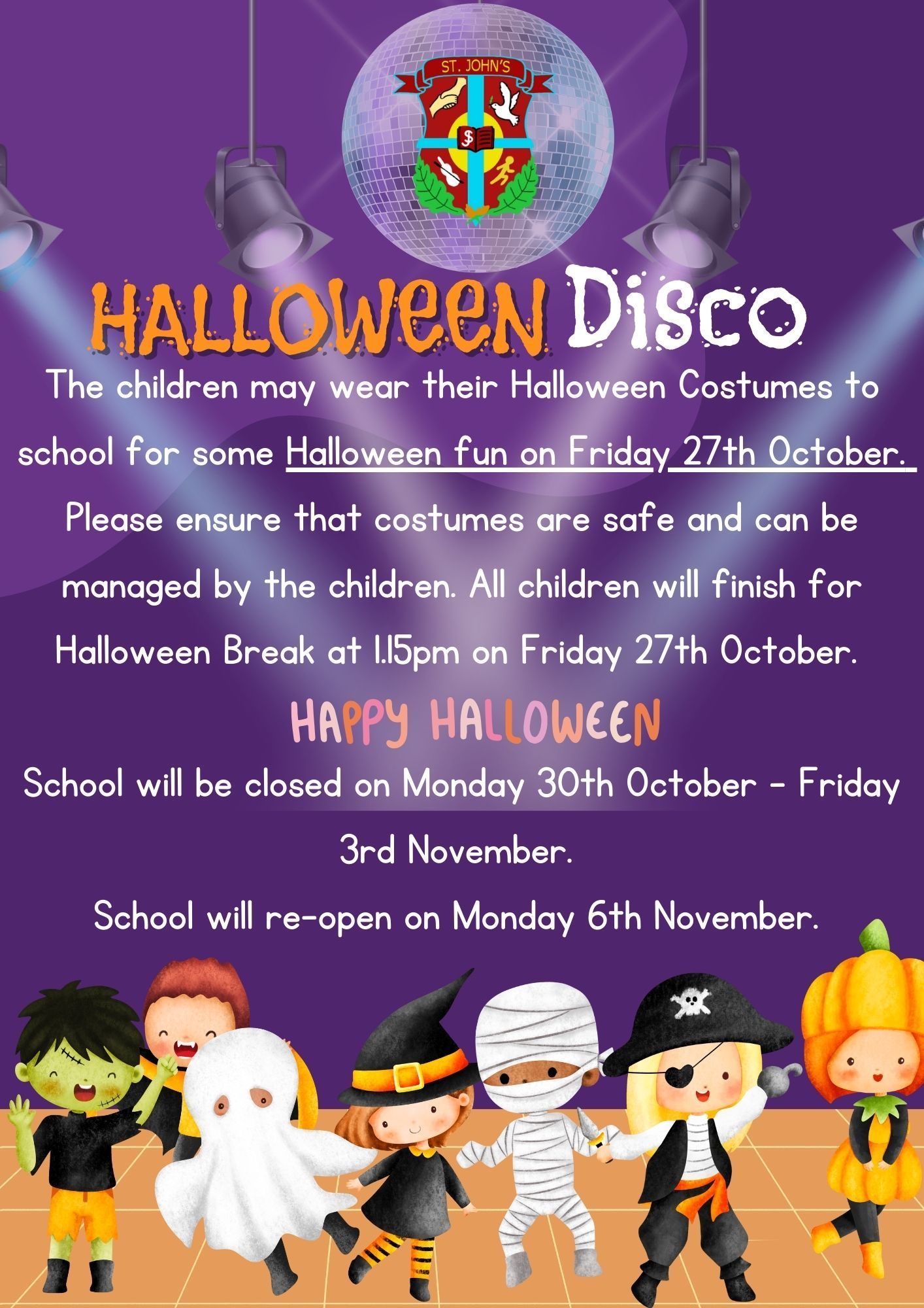 Reminder: Halloween Disco