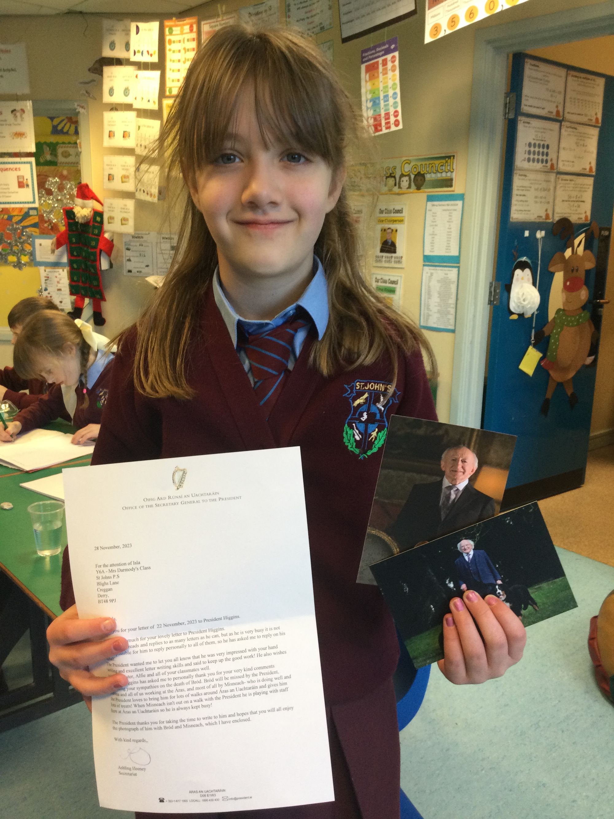 Congratulations Isla!