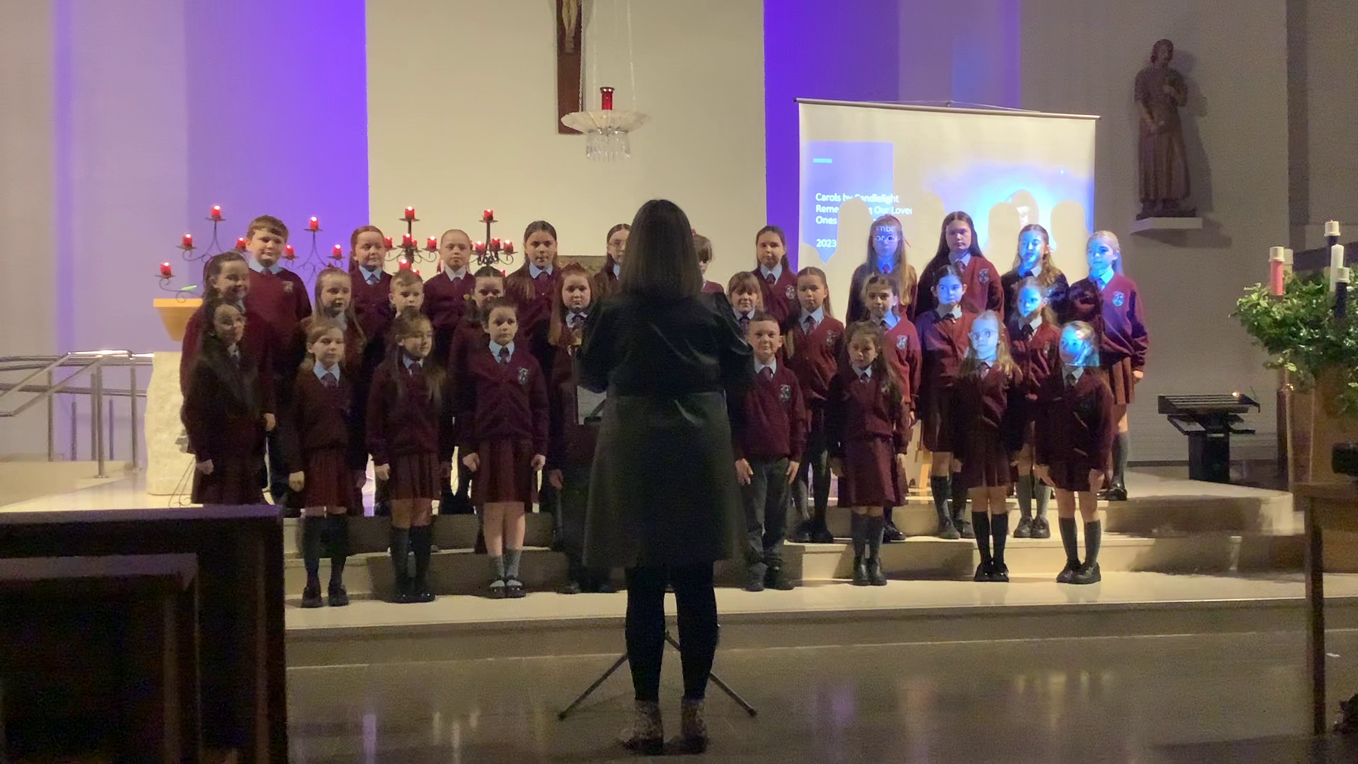 Merry Christmas from the School Choir