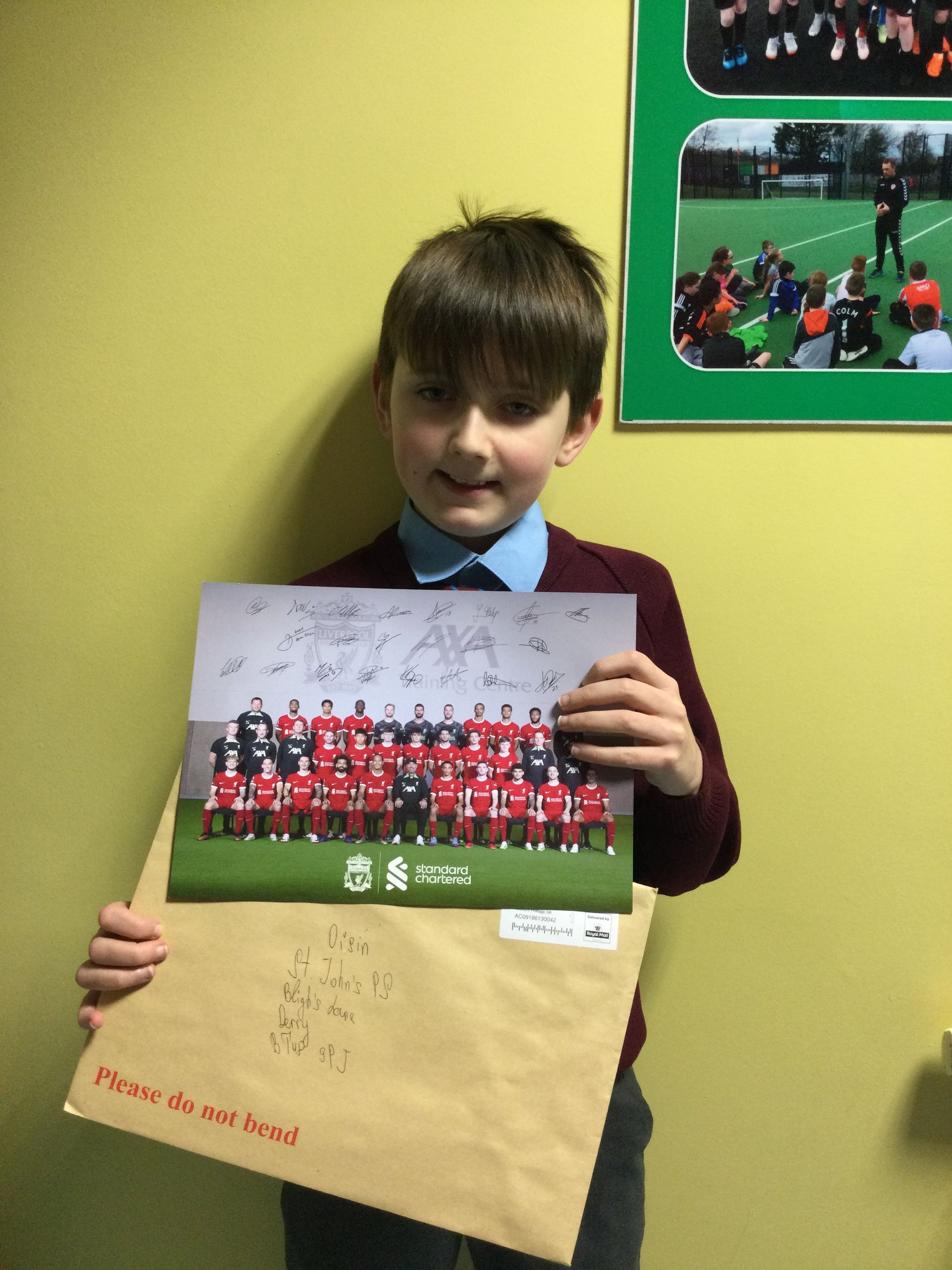 Congratulations Oisin