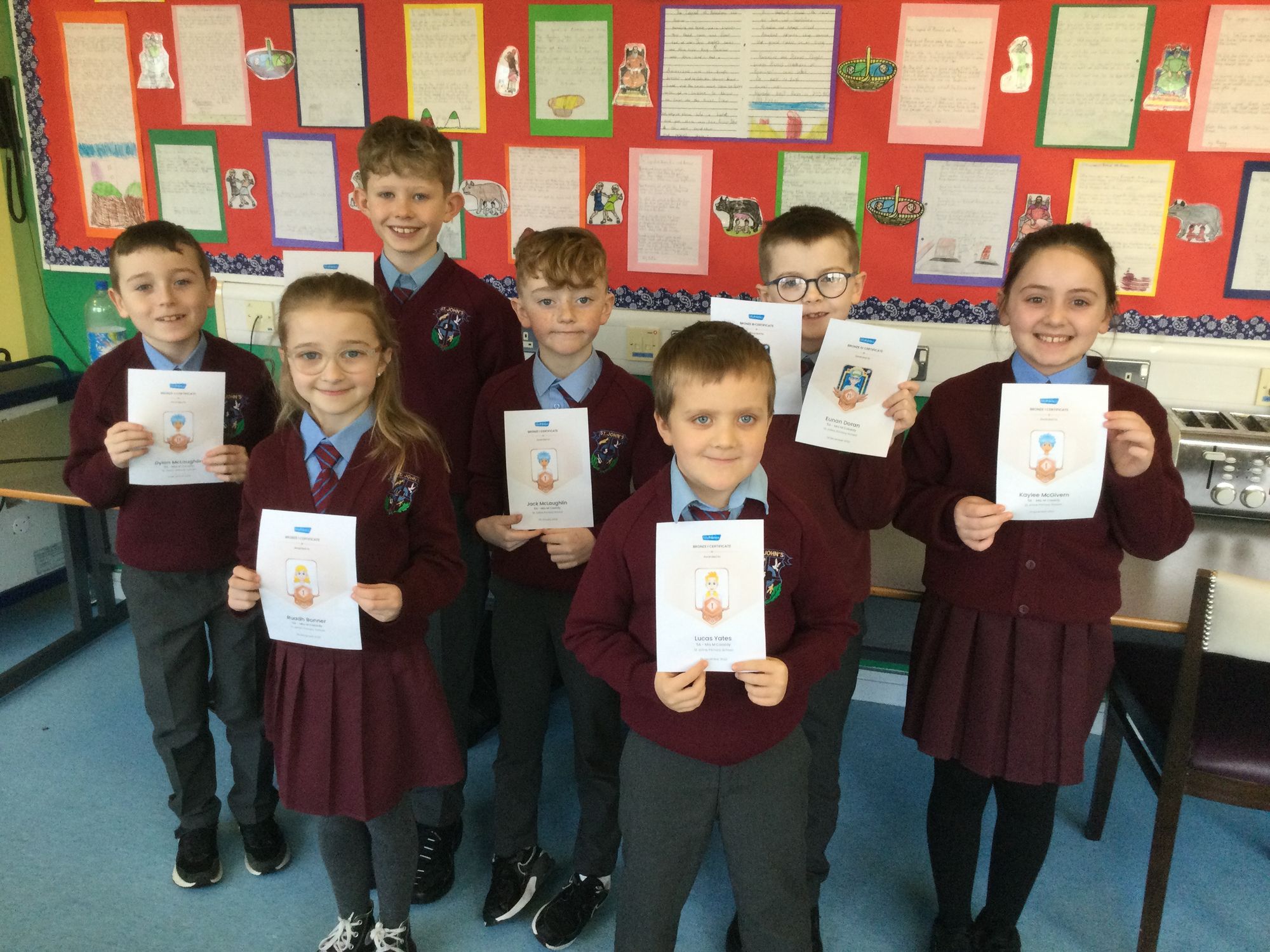 Maths Awards Year 5A