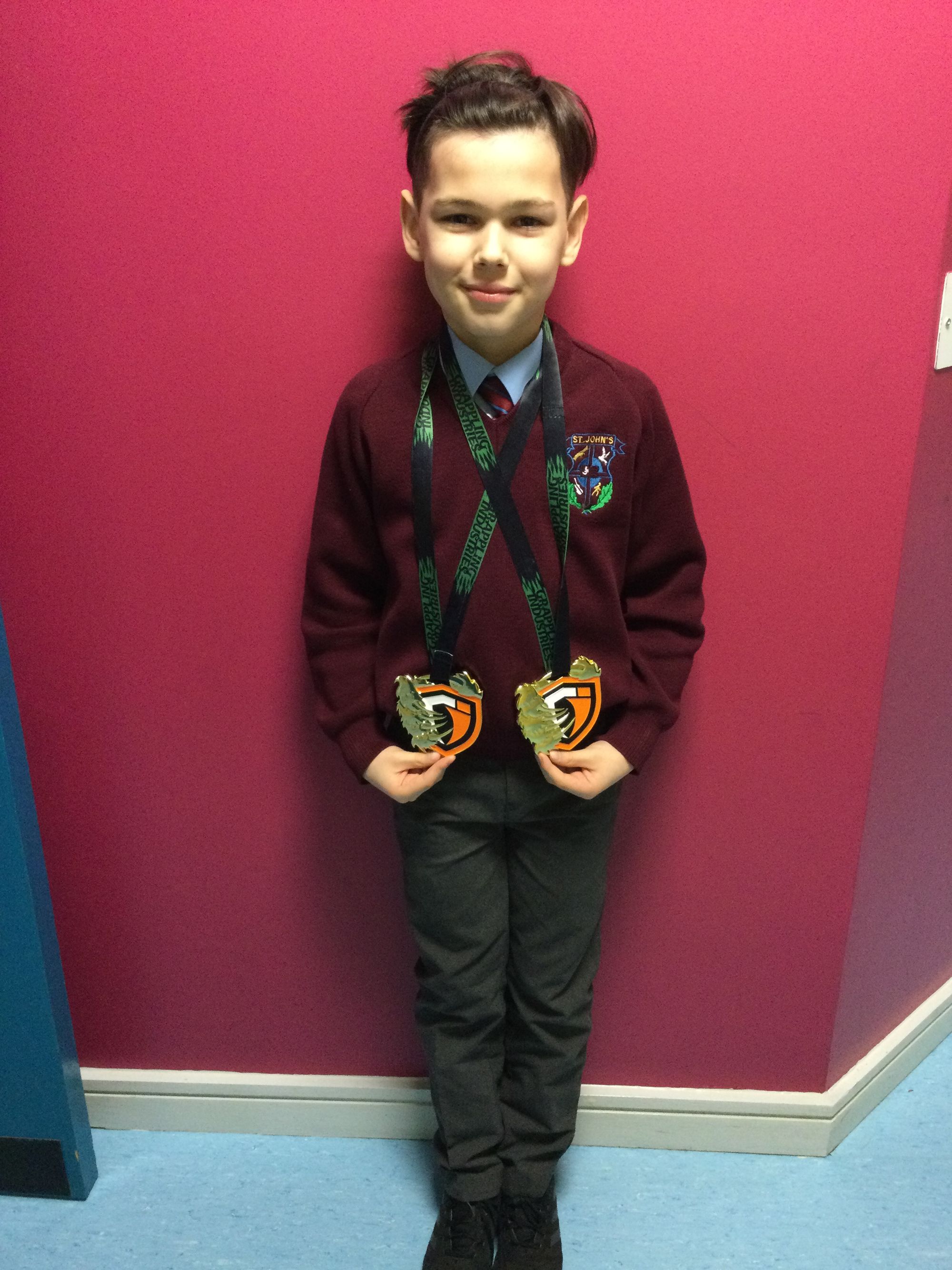 Jiu Jitsu Success for Year 5 boy!