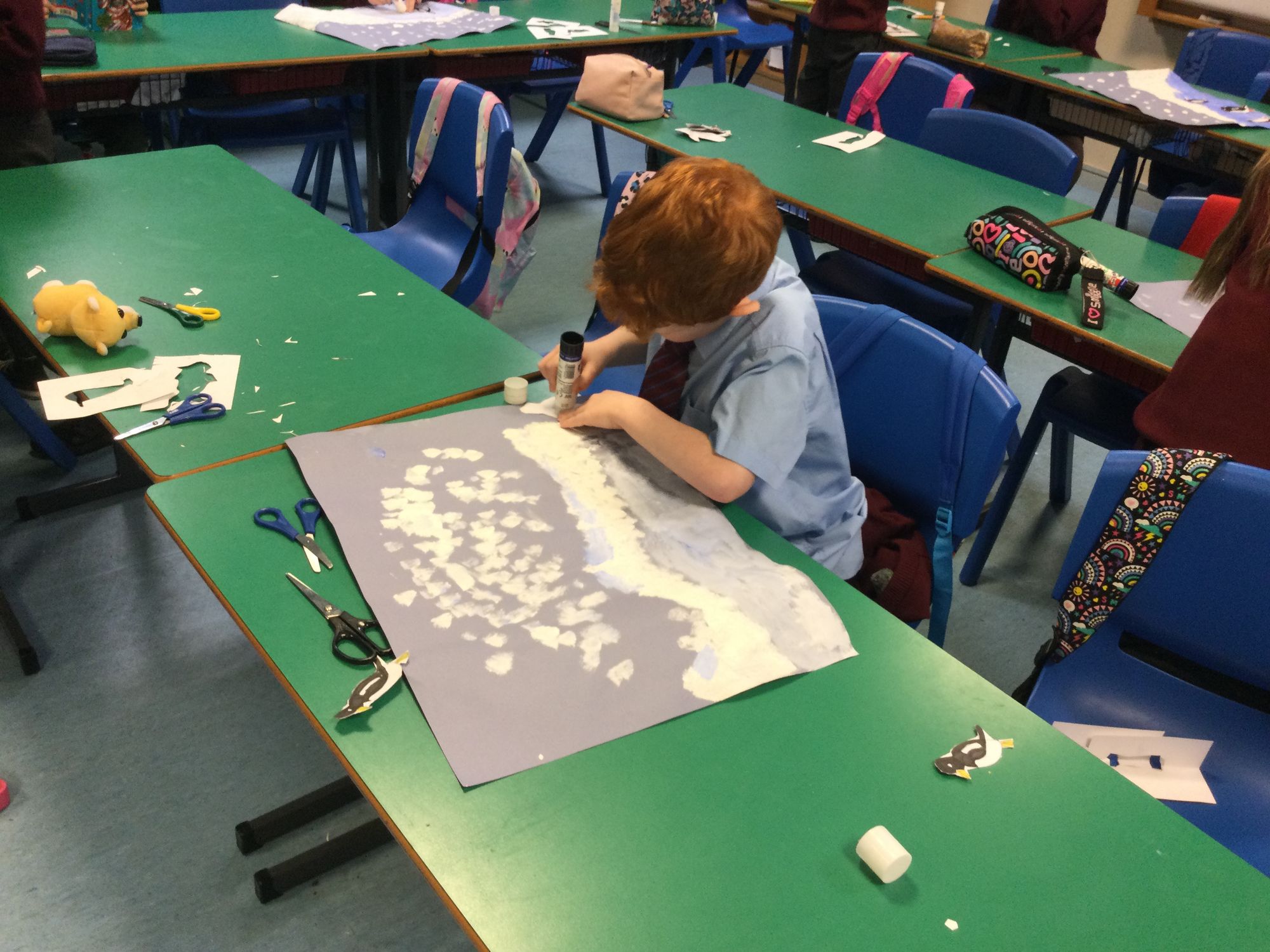 Winter Art in Year 5A