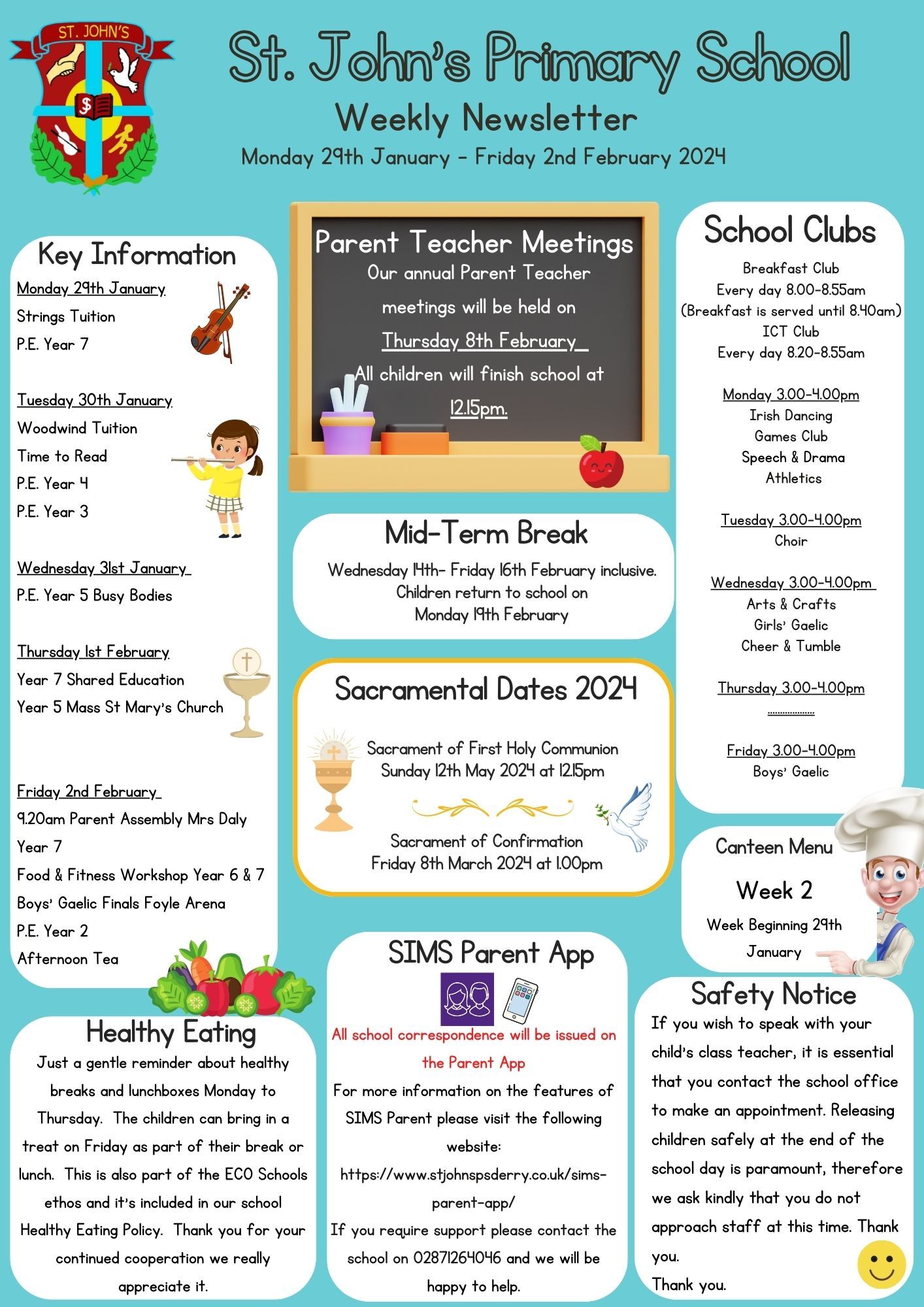 Weekly Newsletter 29.01.2024