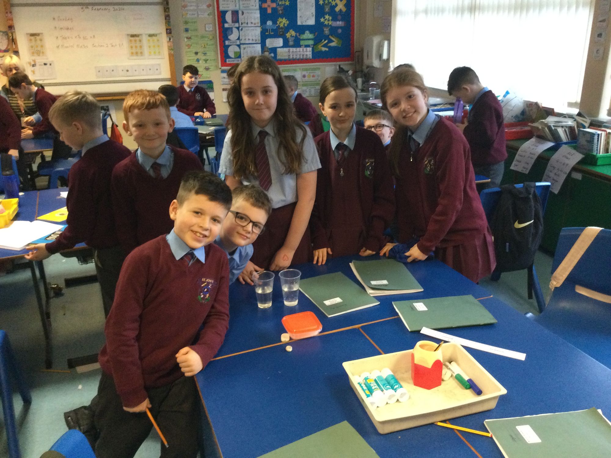 Science Investigations in Year 5B