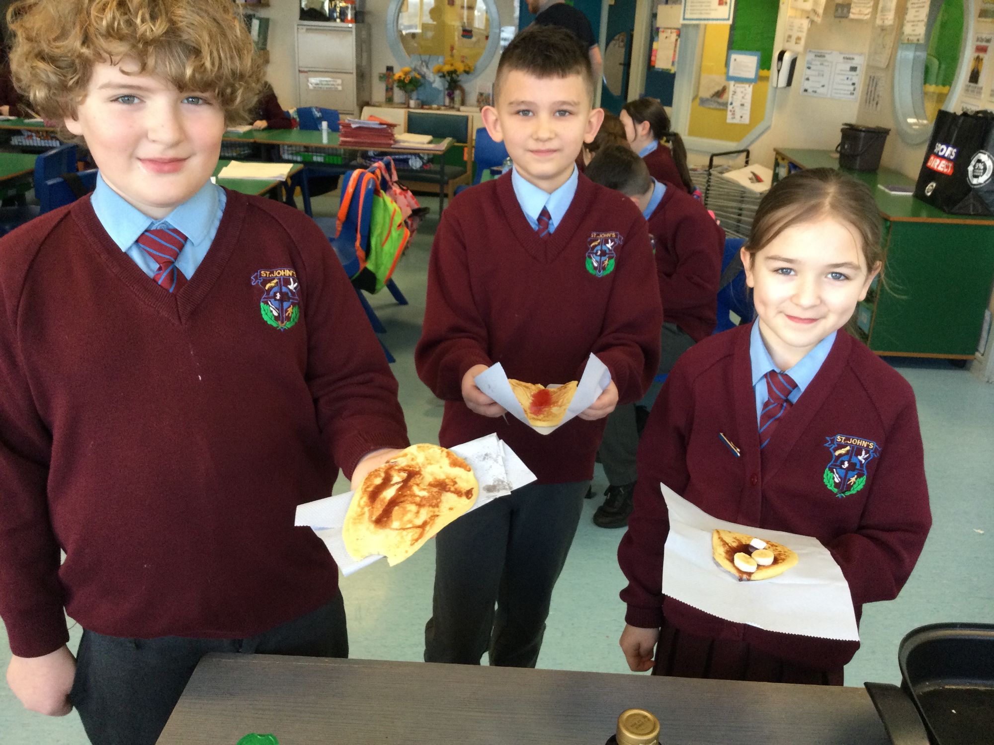 Pancake Tuesday in Year 6