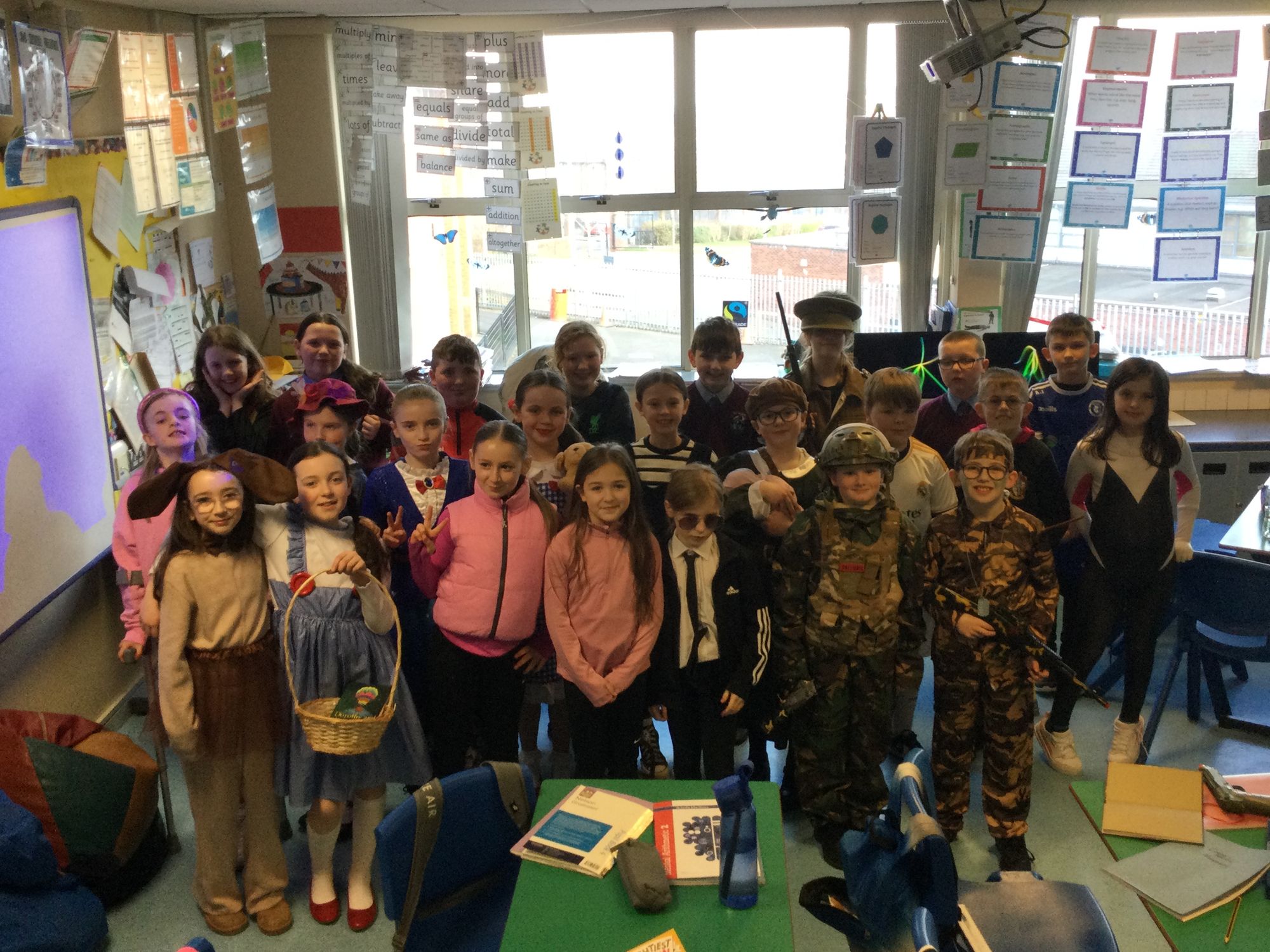 Year 6A World Book Day 2024