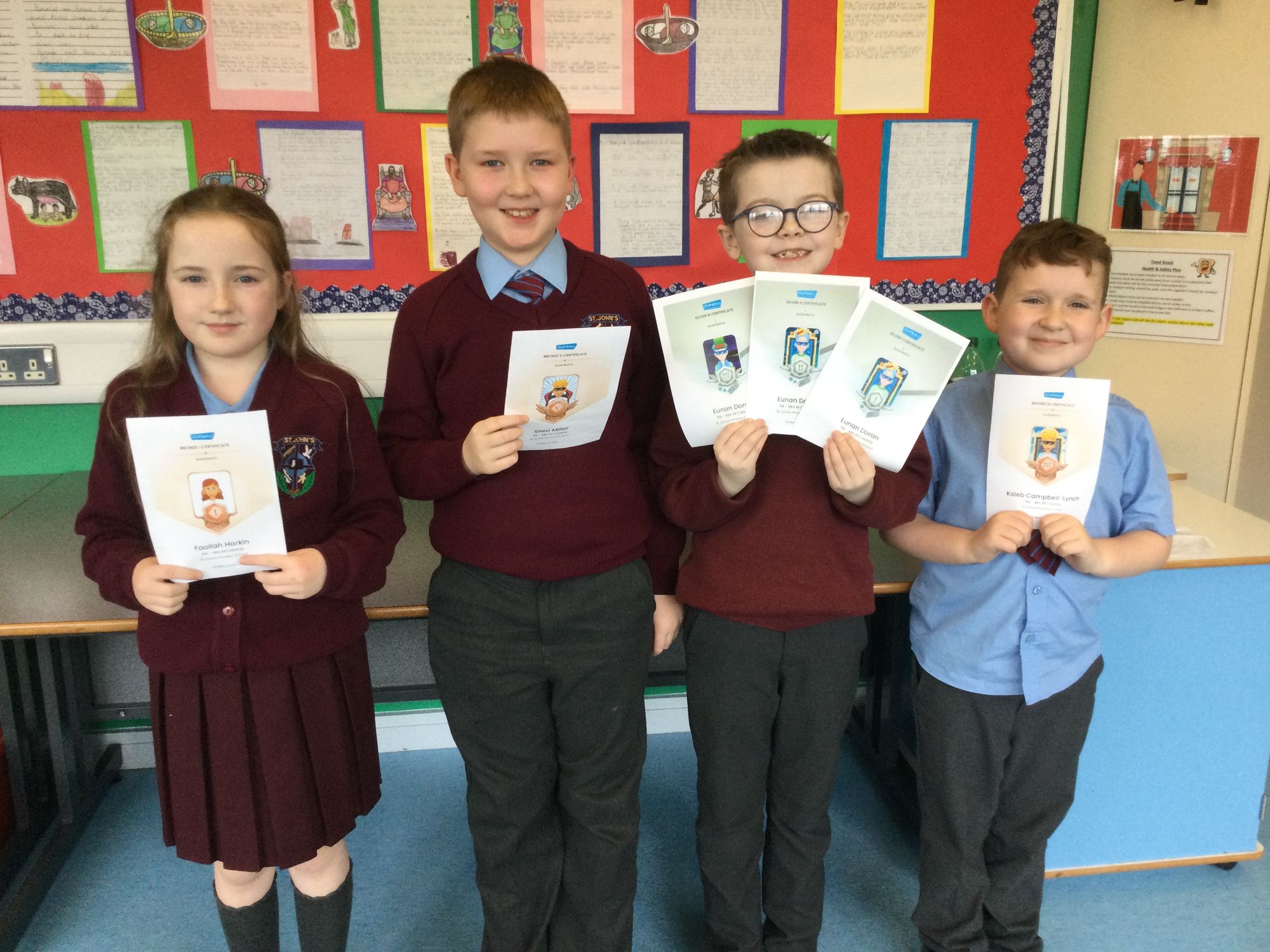 Mathletics Certificates