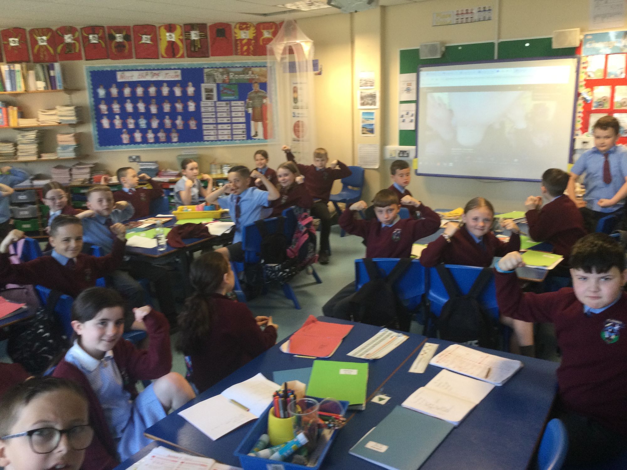 Active Schools Week in Year 5