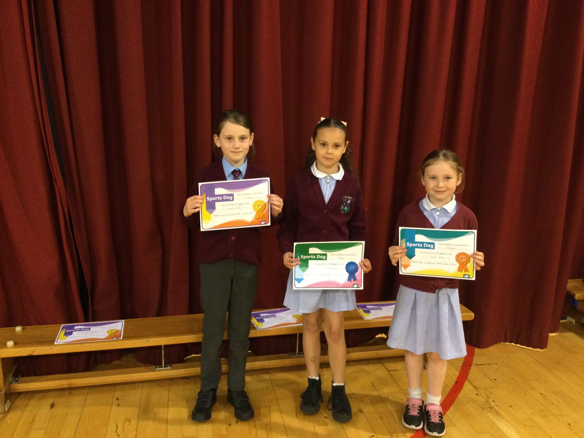 Year 4 Sports day awards 🏅