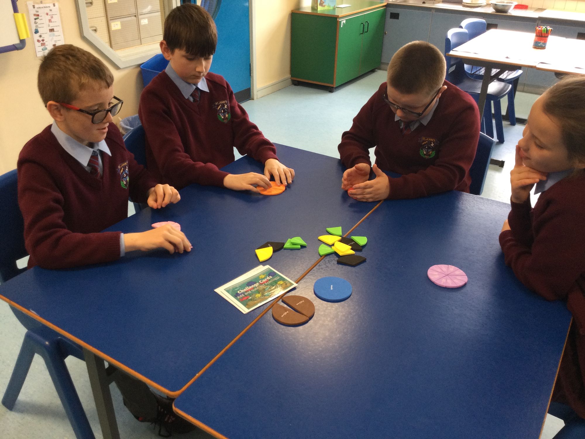 Fraction fun in Year 7.