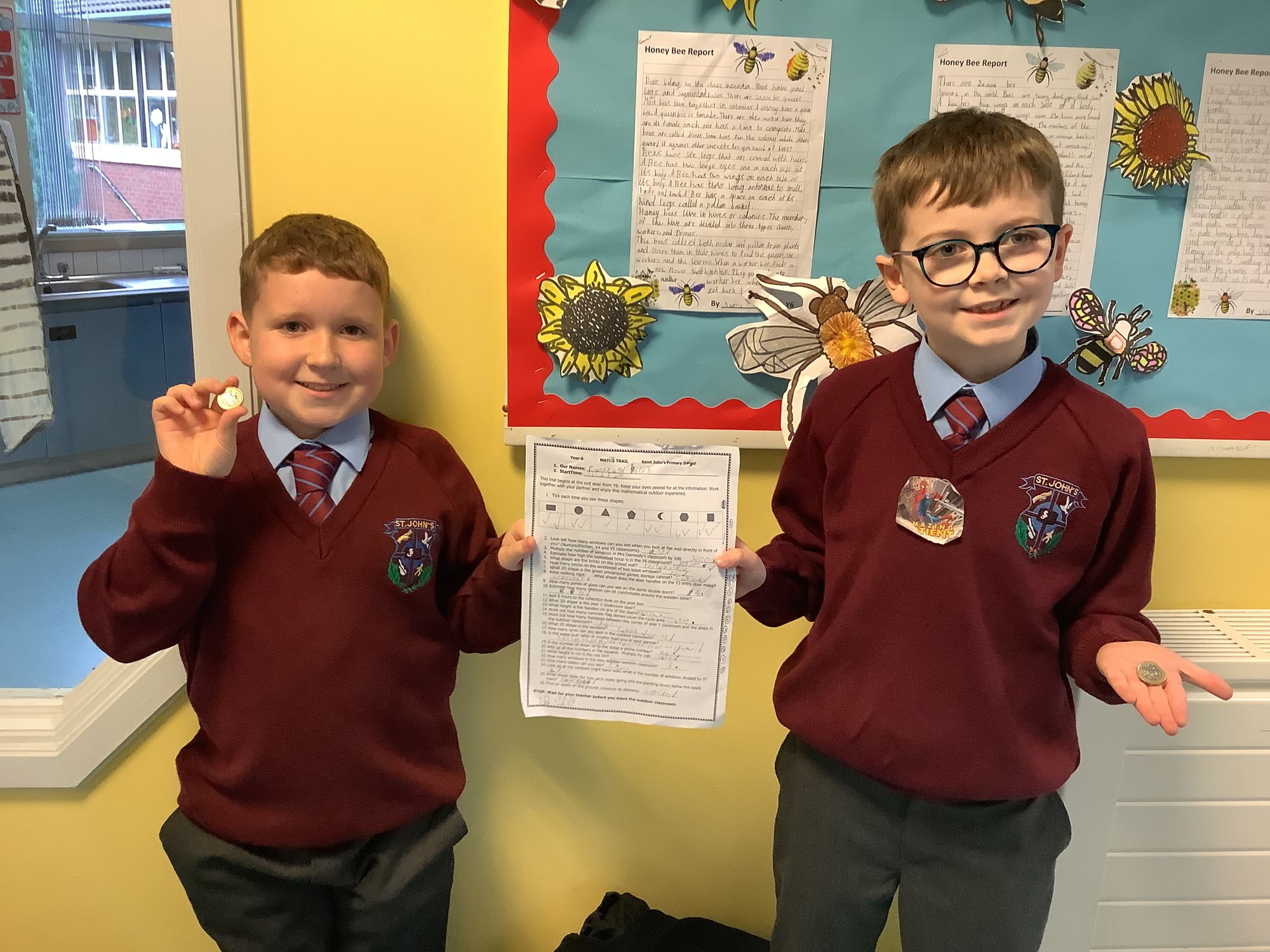 Year 6 Maths Trail Winners