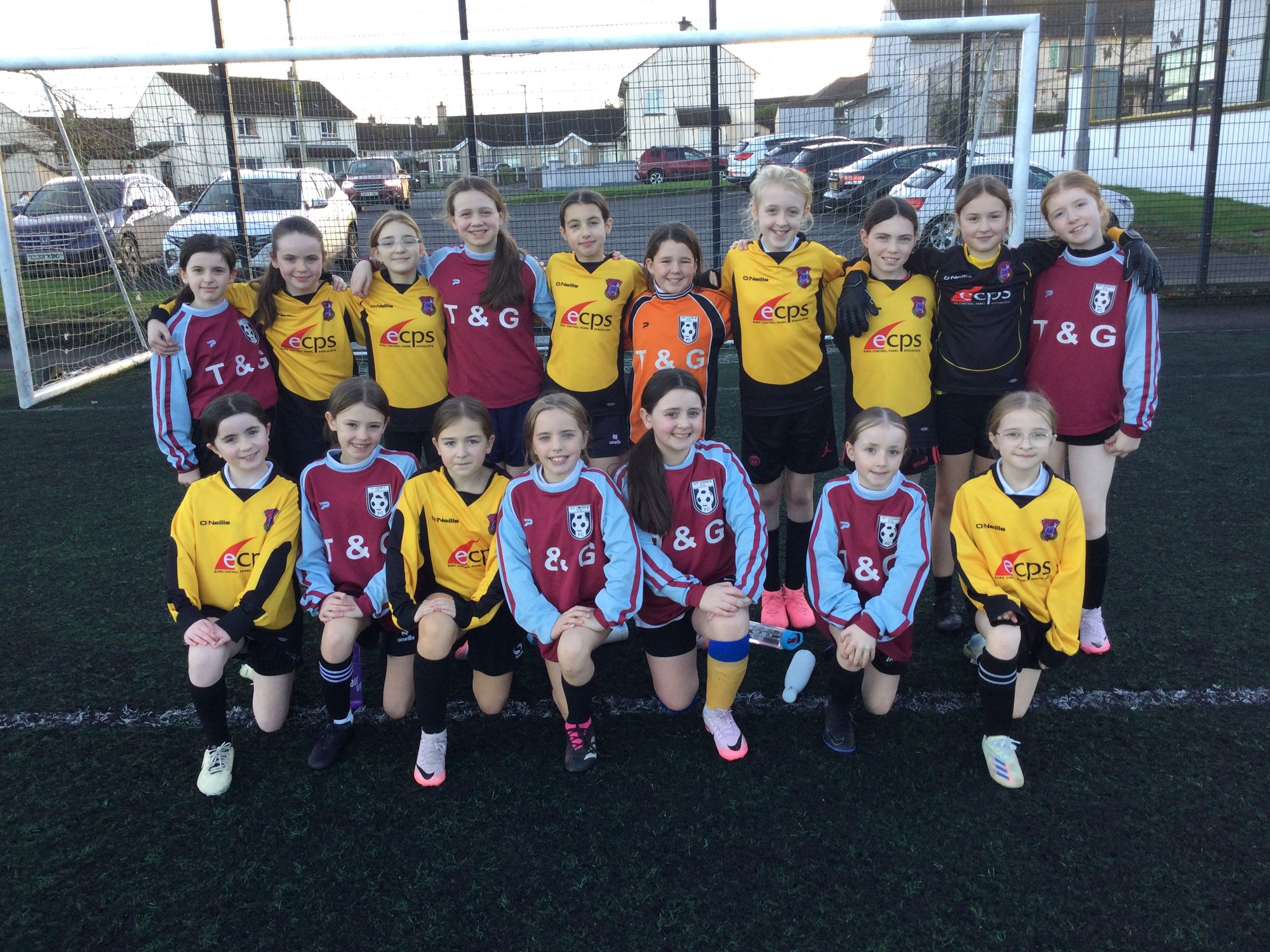 Girls’ football at Bishop’s Field