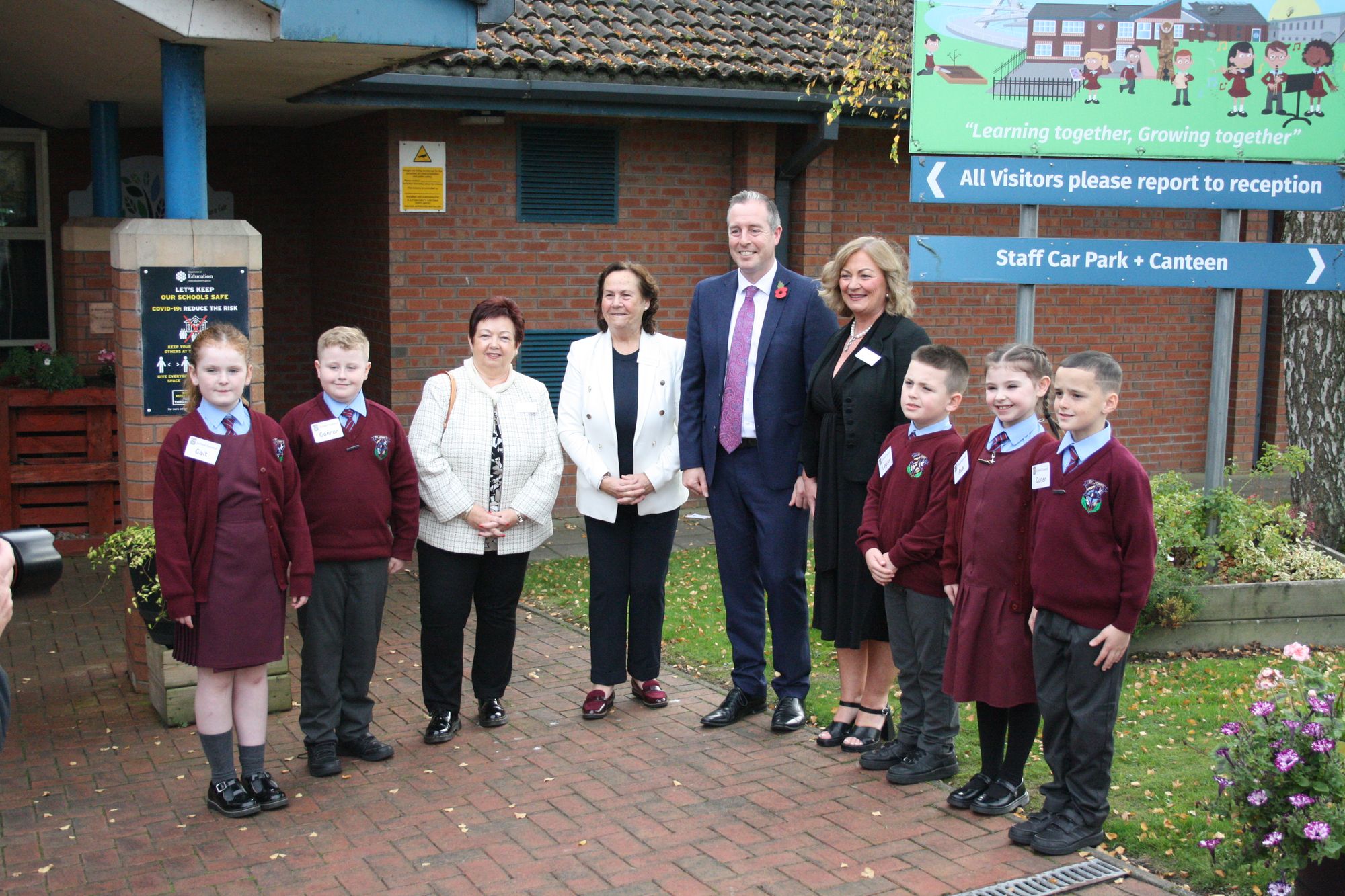 Education Minister’s Visit