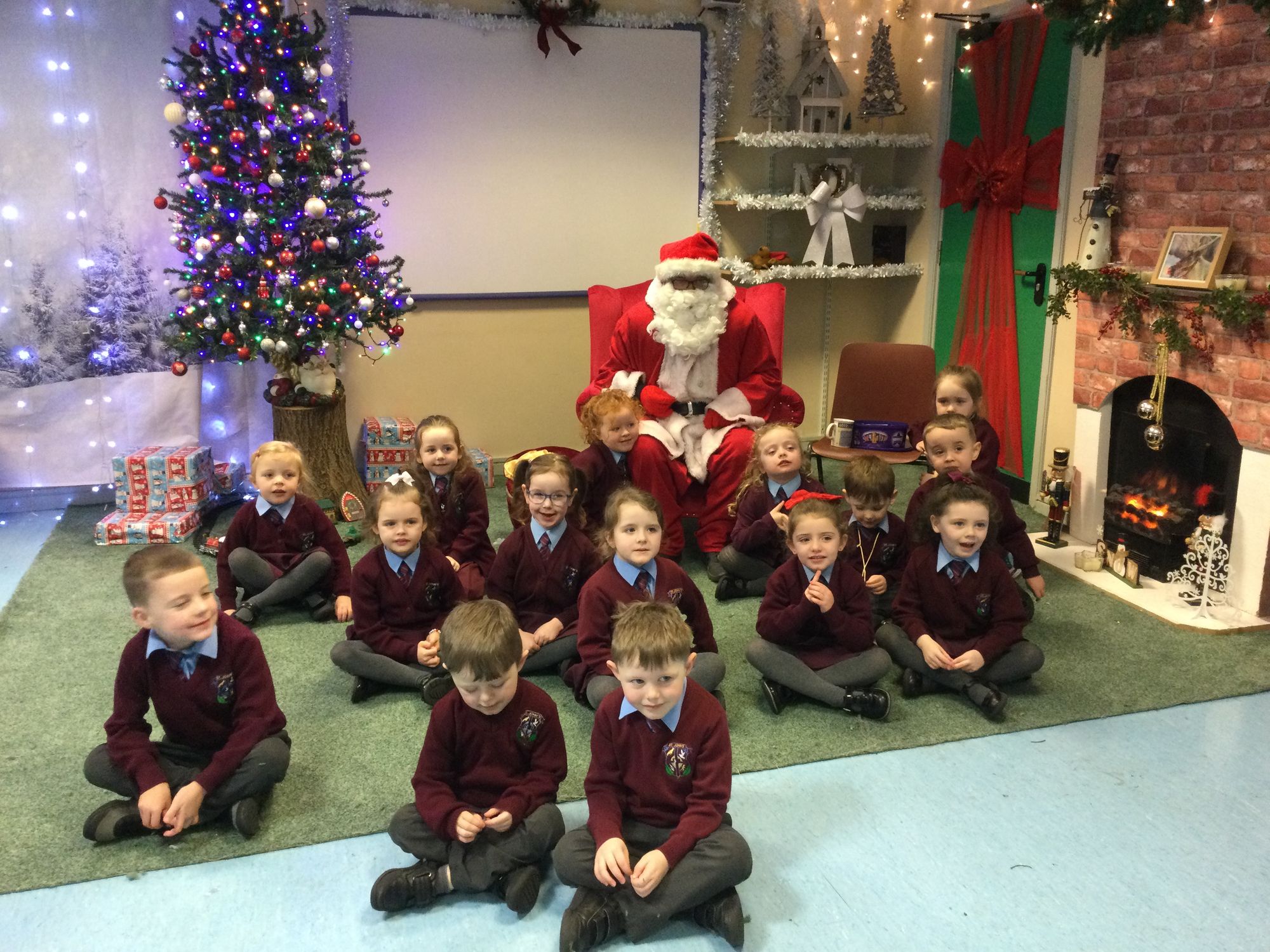 Santa fun with Year 1
