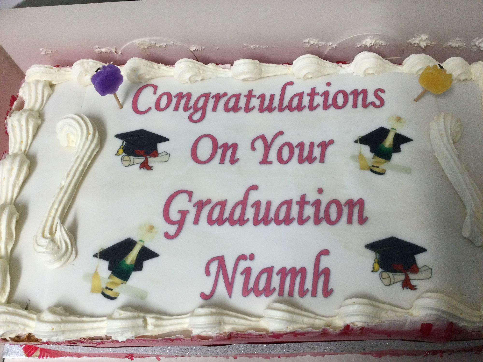 Congratulations Ms Grant Year 5