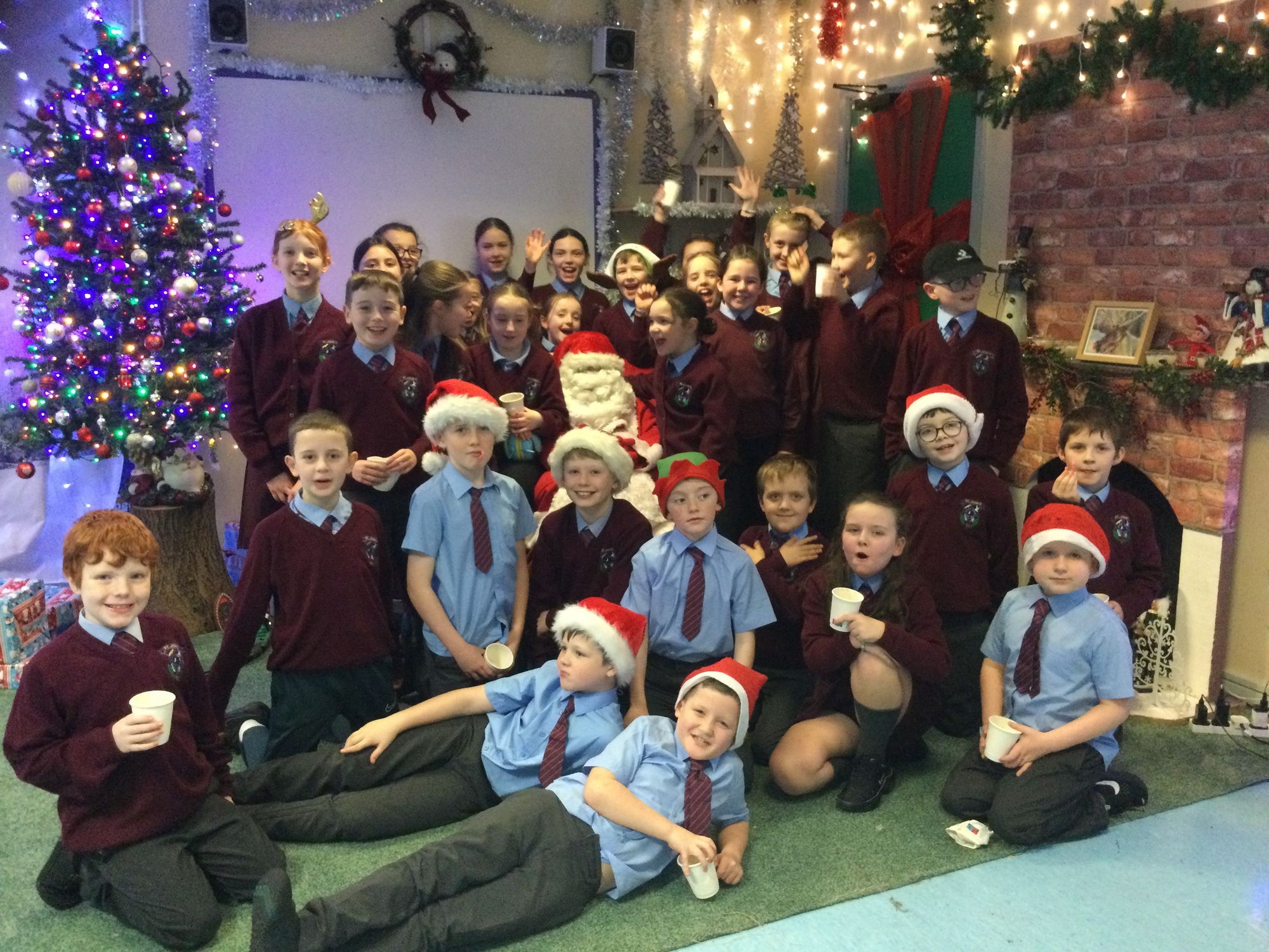 Y6 Santa Visit