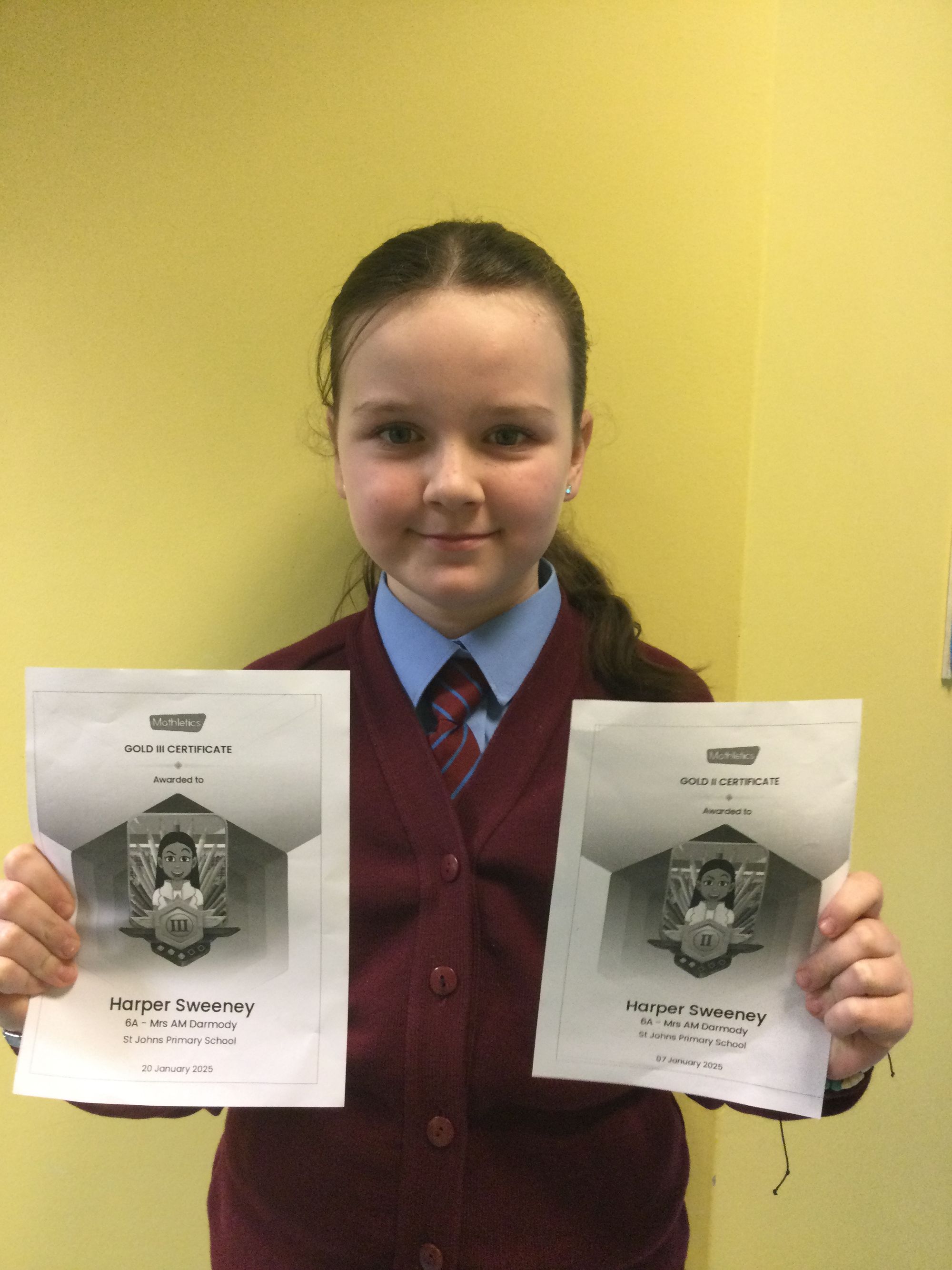 Y6 Mathletics Achievements