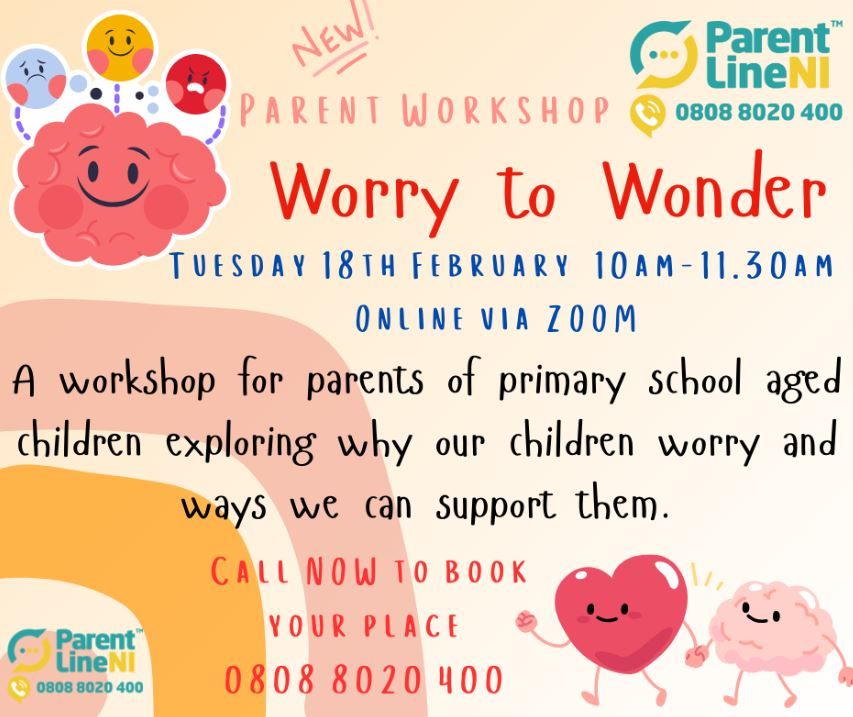 Worry to Wonder Parent Workshop