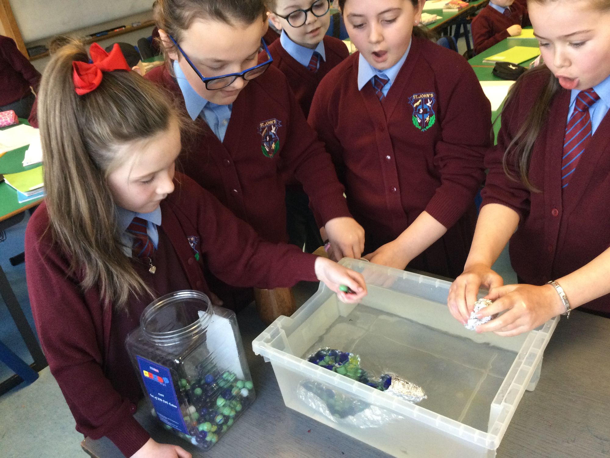 Sink or Float…..Year 6 Boat making experiment.