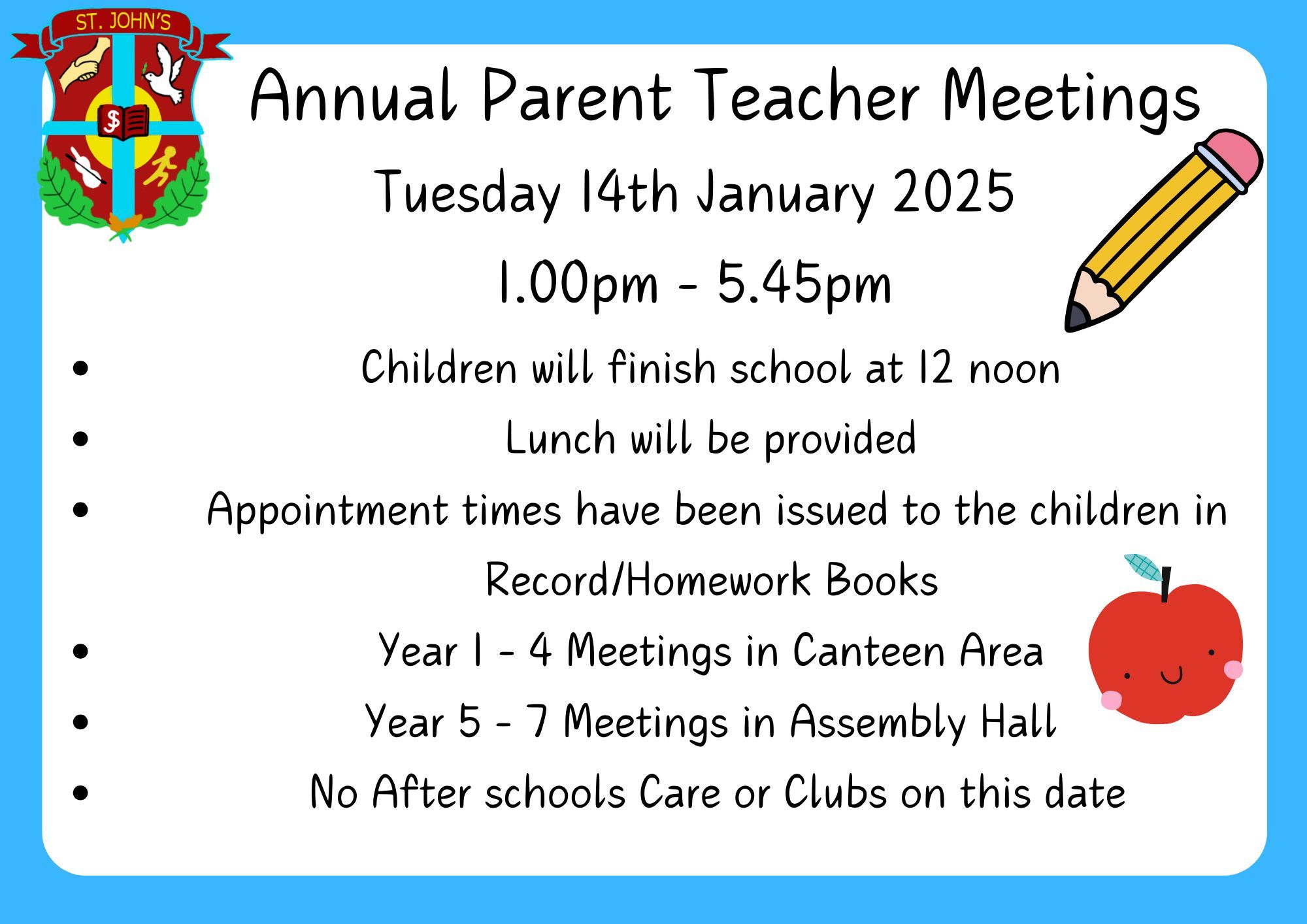Annual Parent Teacher Meetings