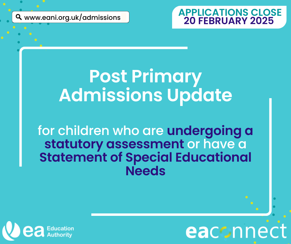 Post Primary Admissions Update
