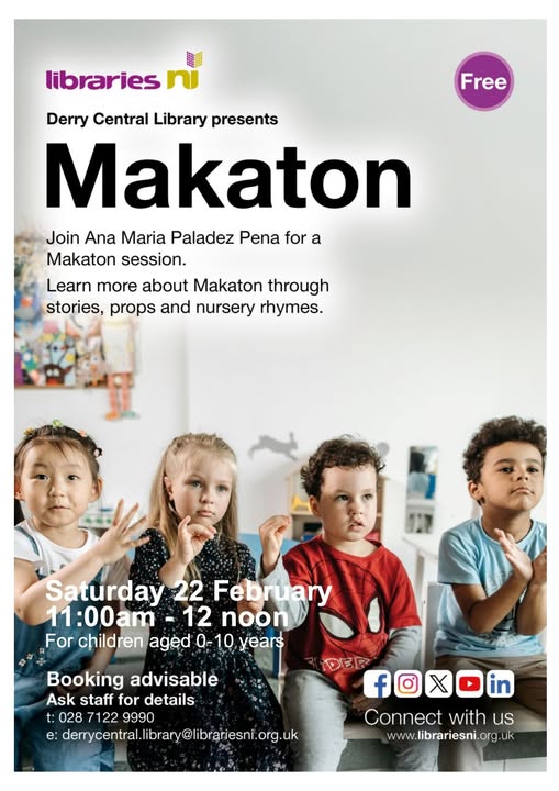 Makaton session for children aged 0 - 10