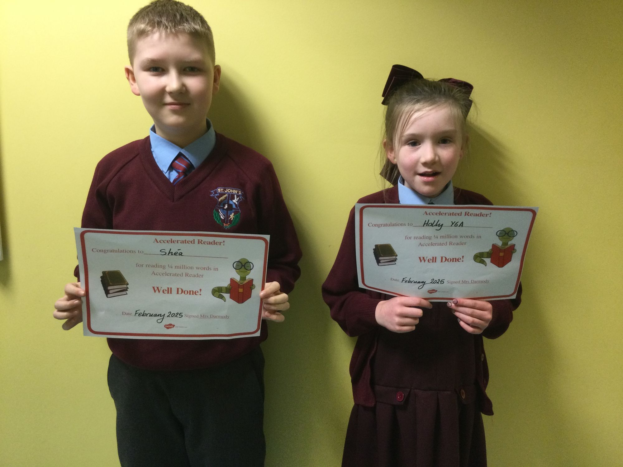 Accelerated Reading Success in Y6