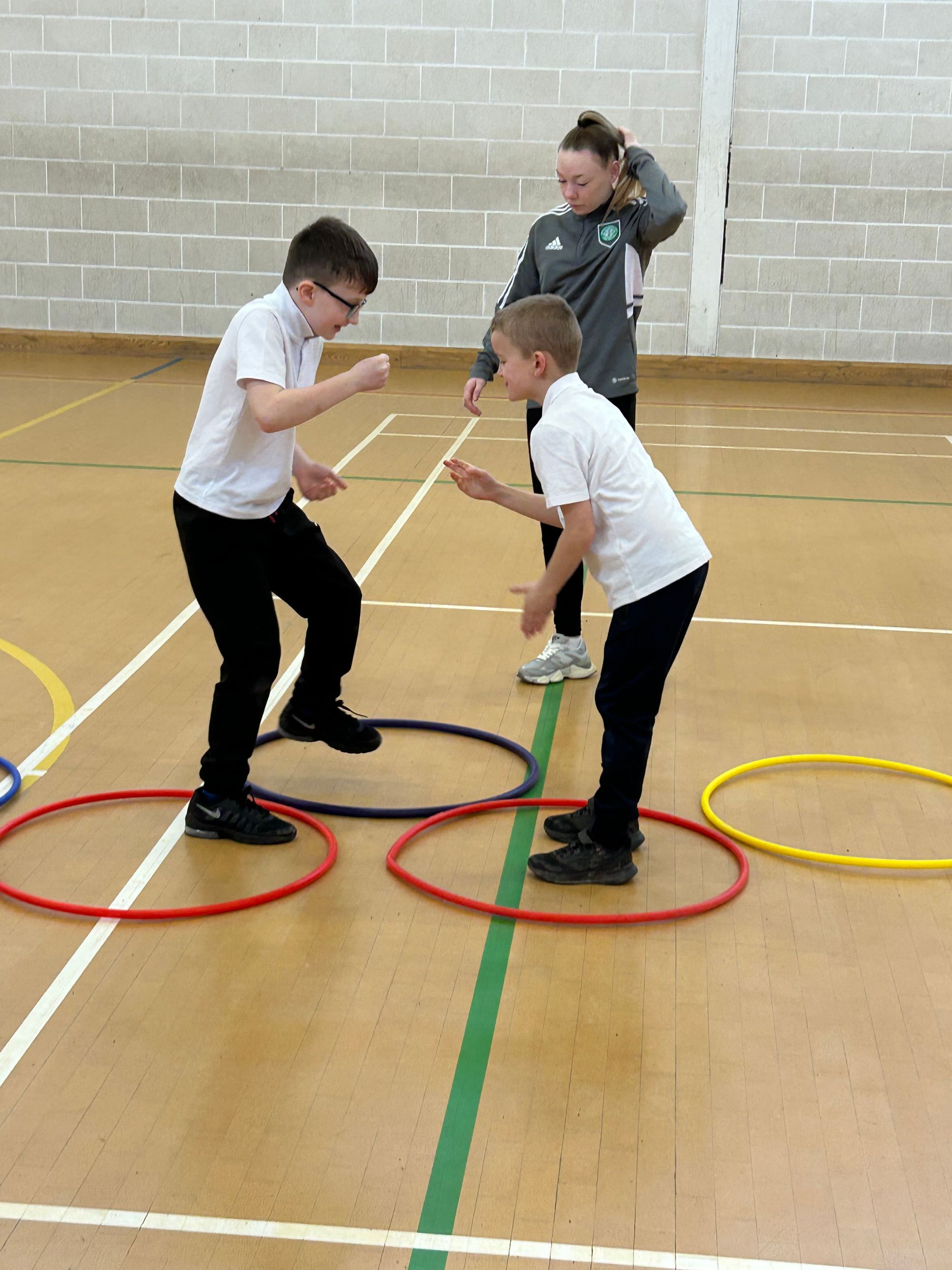 Year 4B had great fun with the Celtic foundation.