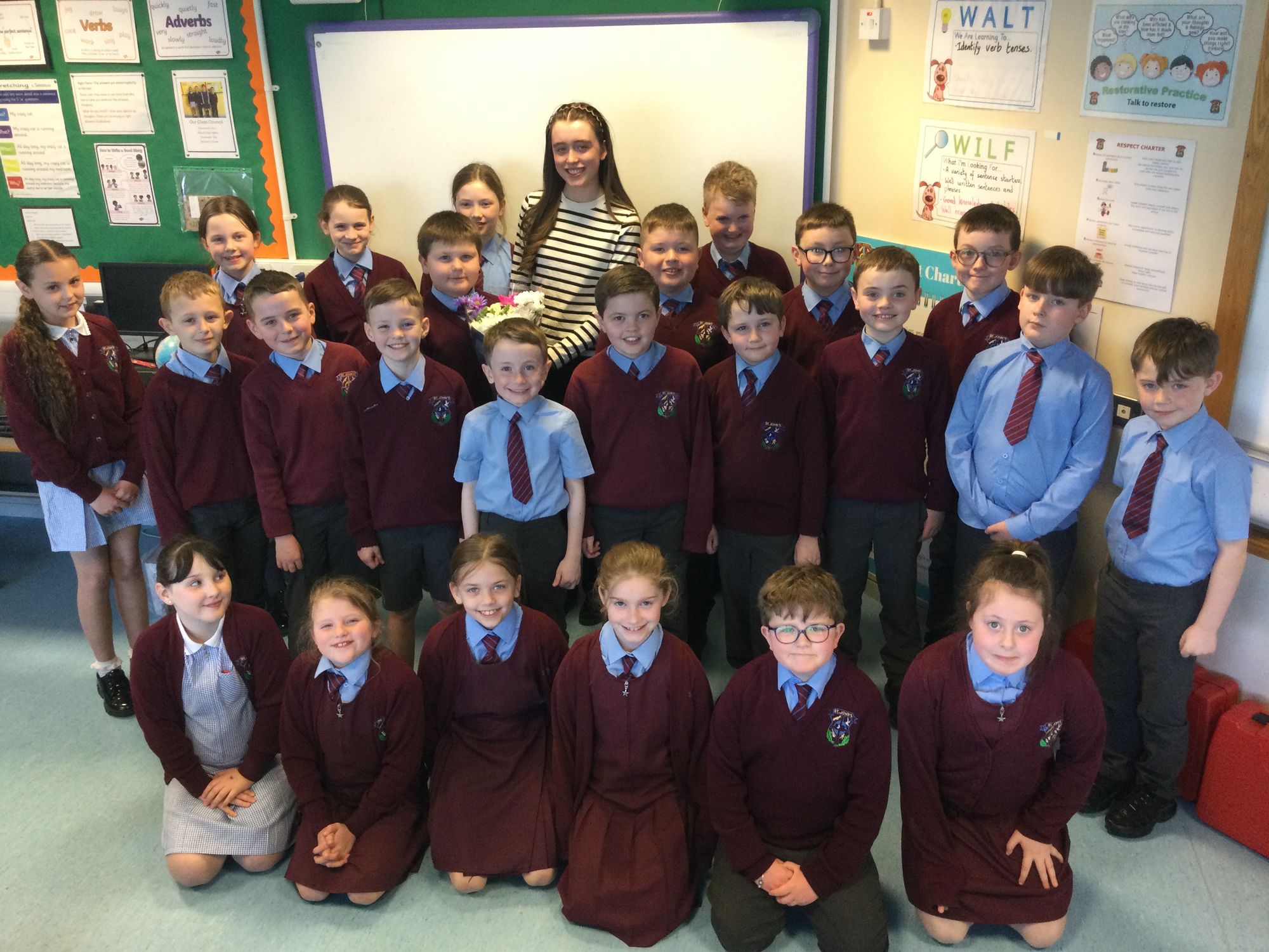 Thank You, Miss Carlin!