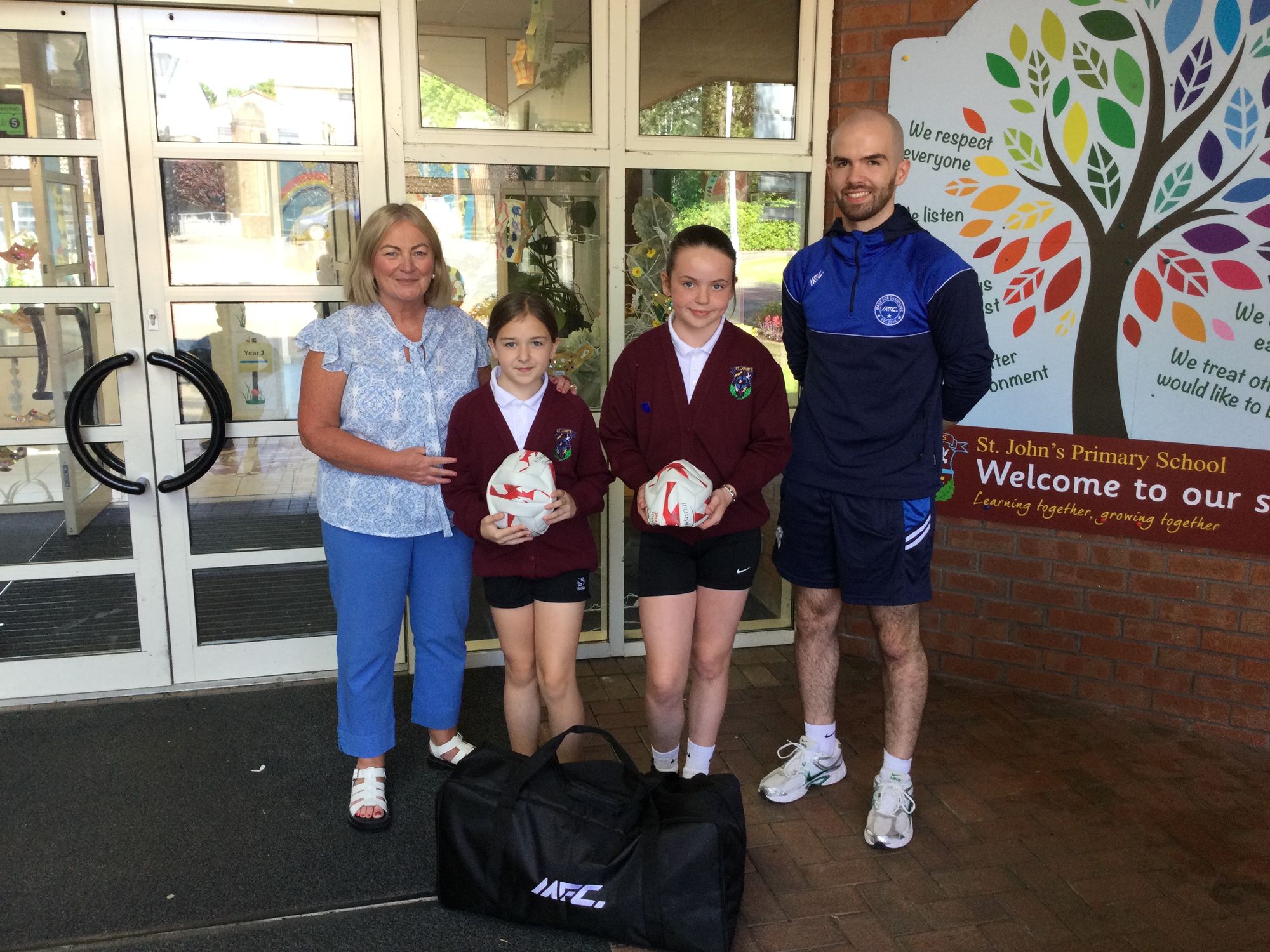 As part of their prize for winning the Sean Dolan’