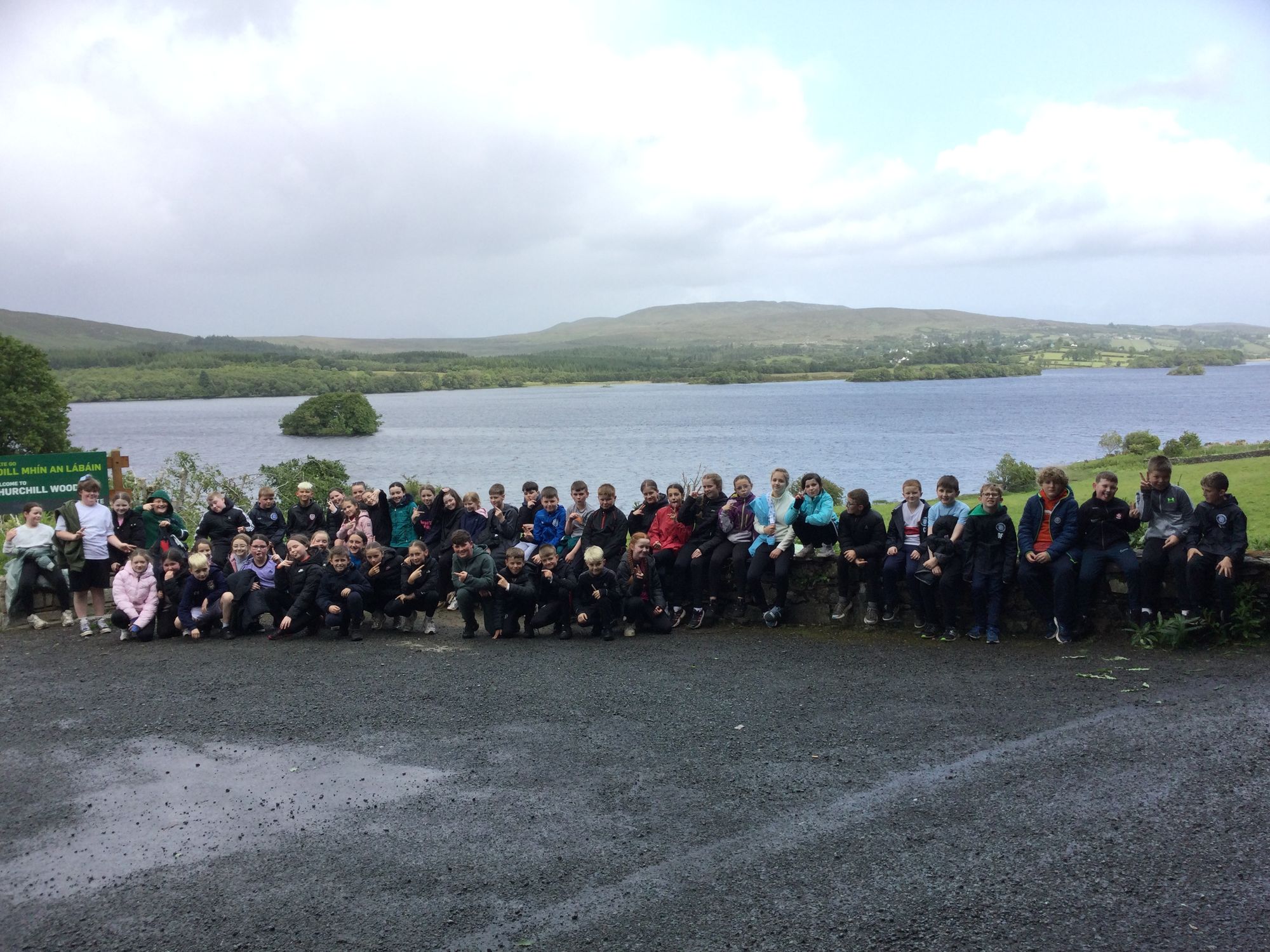 All having fun out exploring the hills of Donegal!