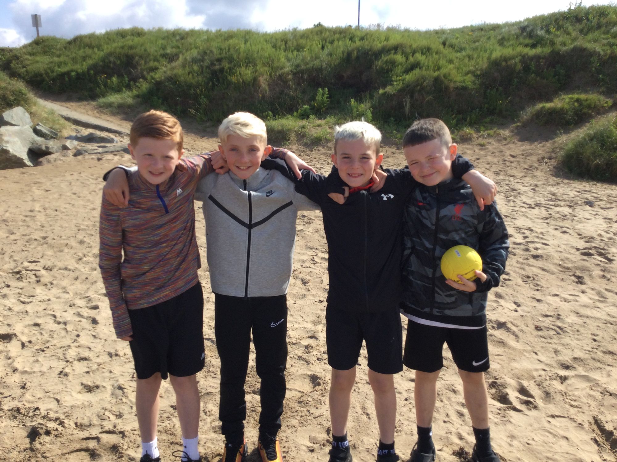 Year 5 had a wonderful day in Buncrana.  We were b