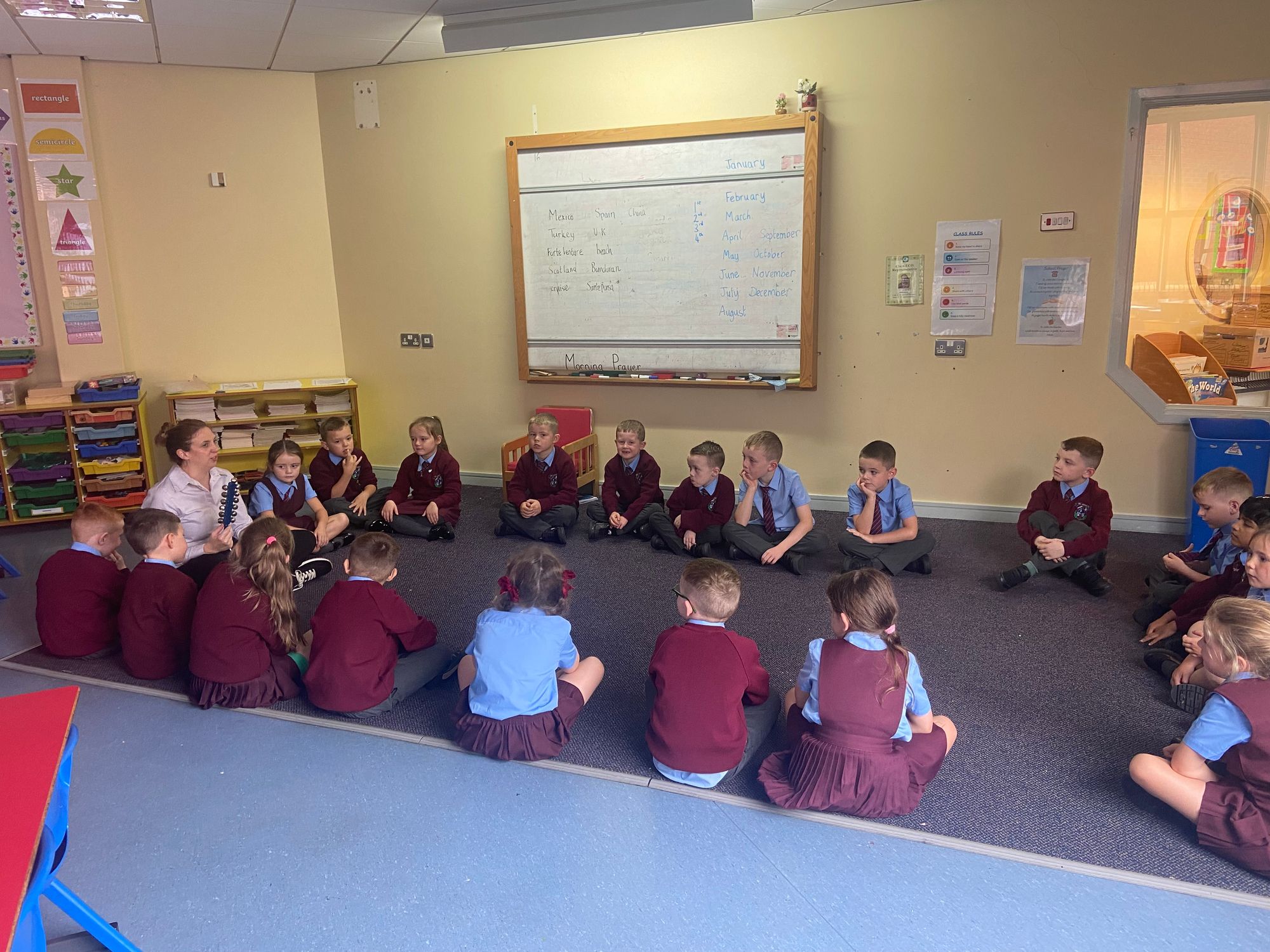 It has been a great start in 3B for all the studen