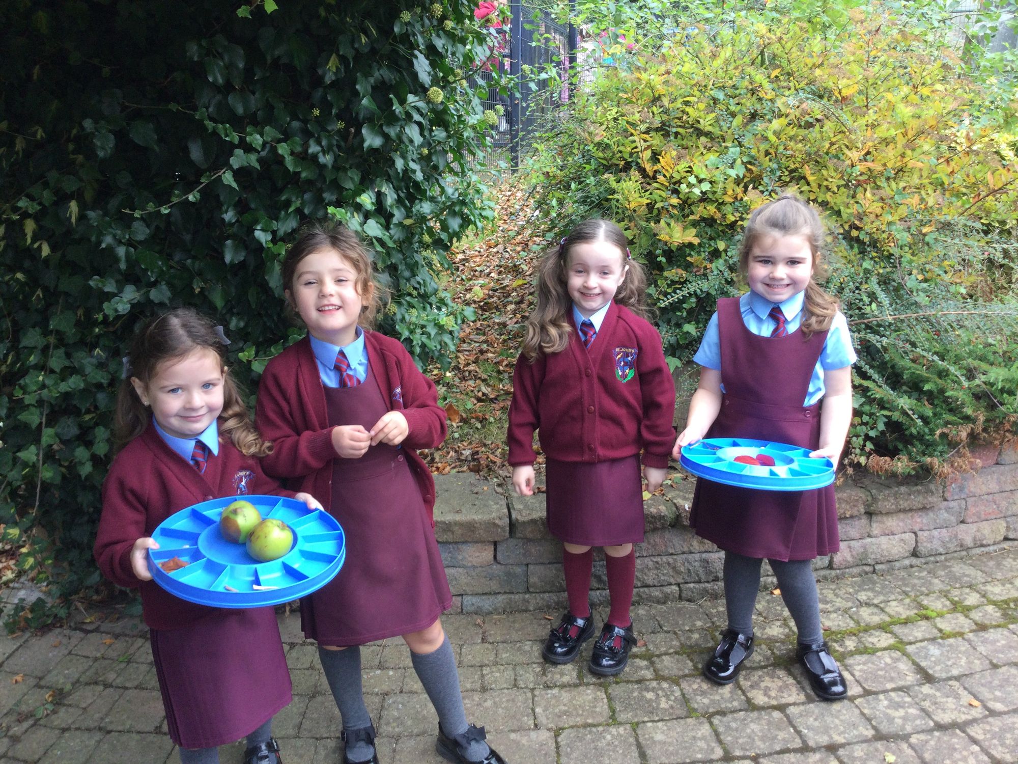 1B enjoyed making sets of two and practising the f