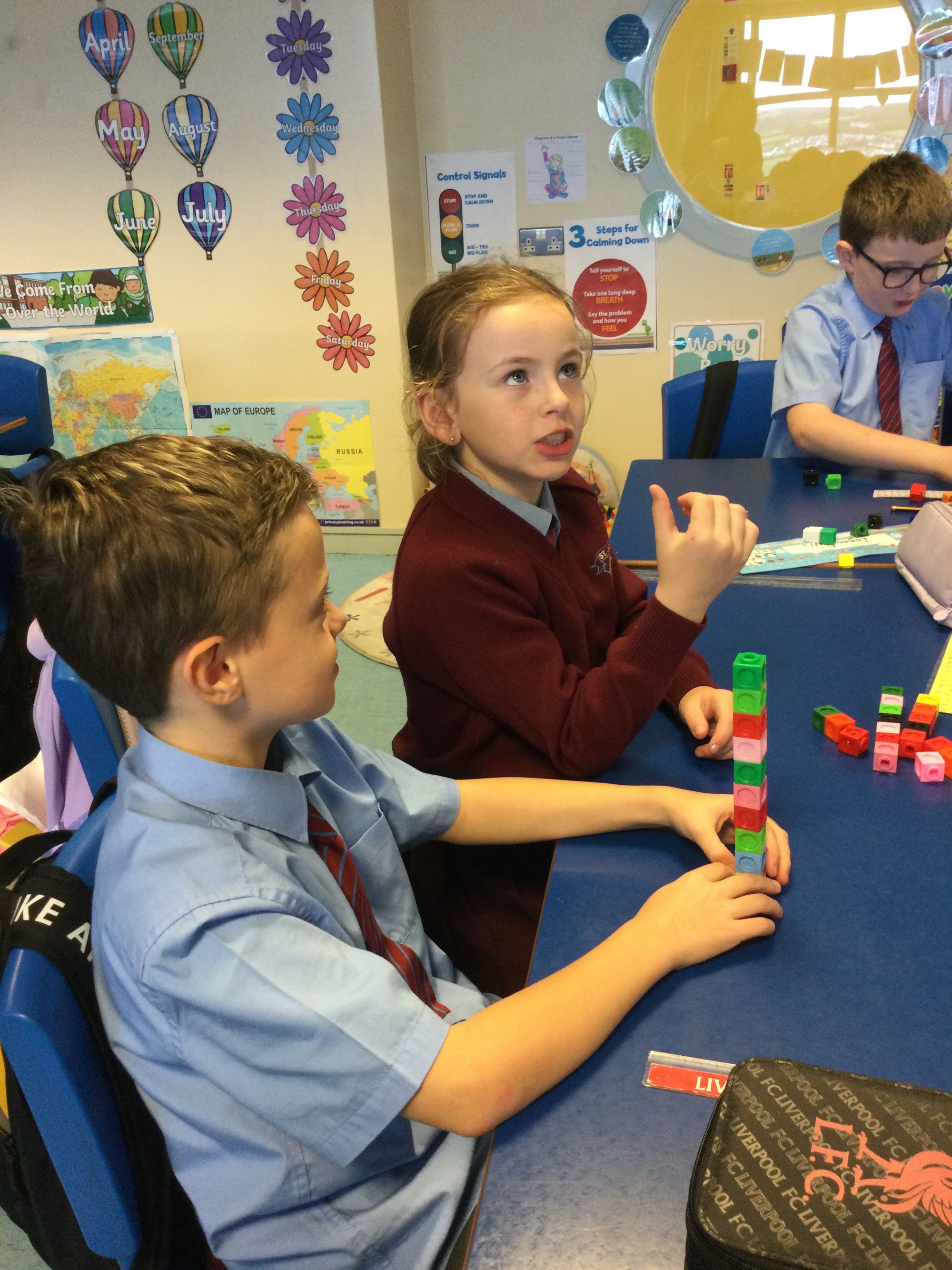 Maths Investigation in 5B