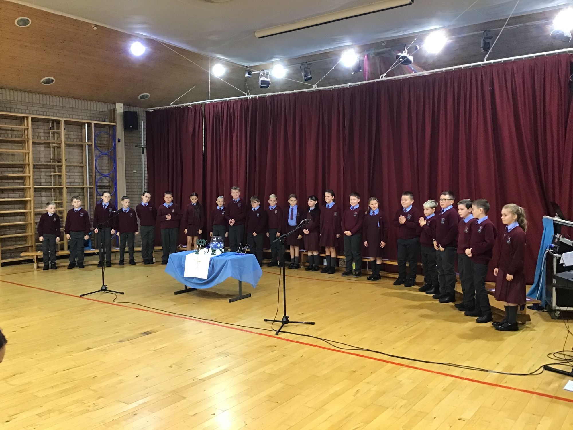 Miss Mellon’s class shared prayerful messages of m