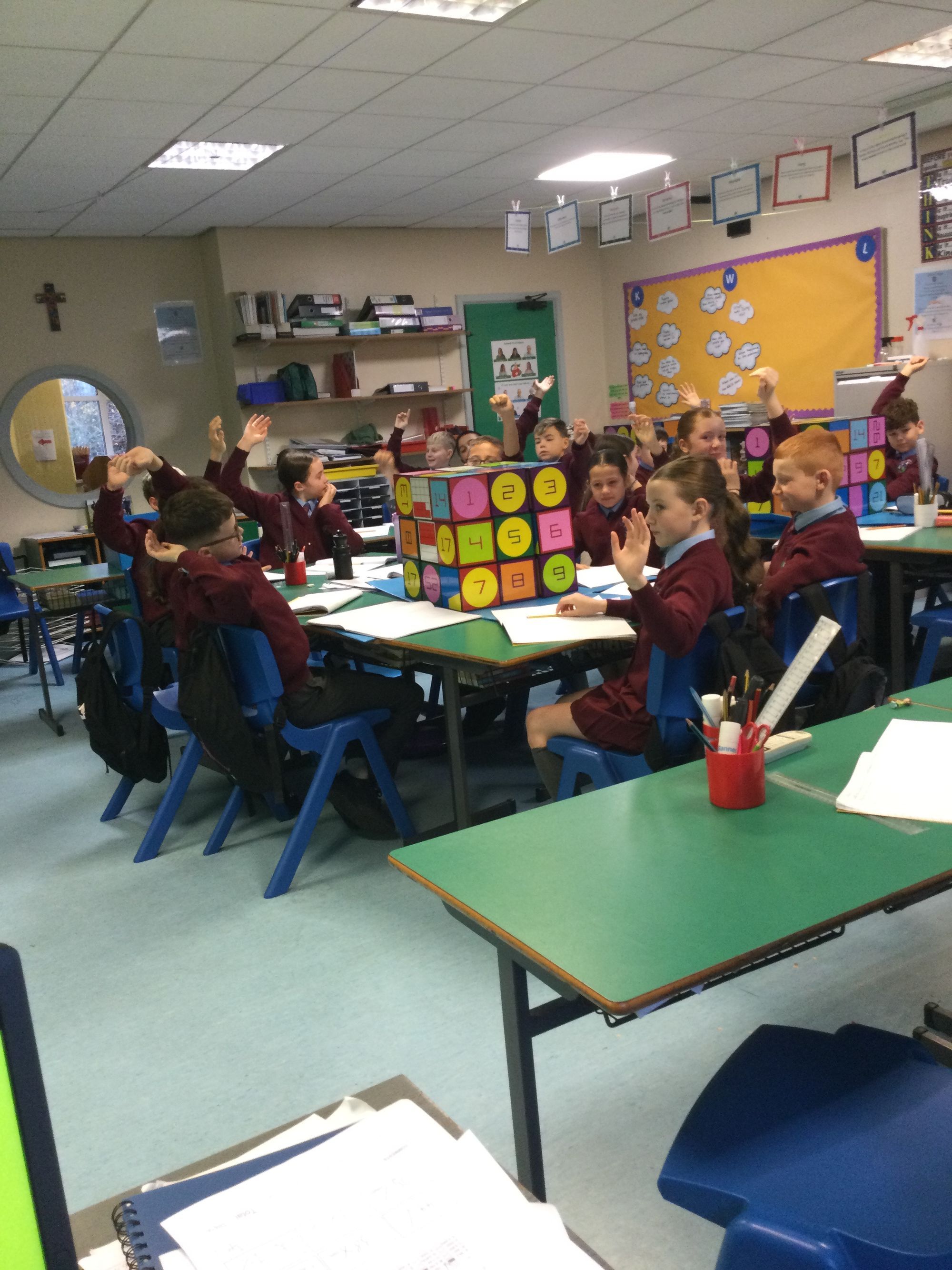 7B celebrated Maths Week Ireland by completing a n