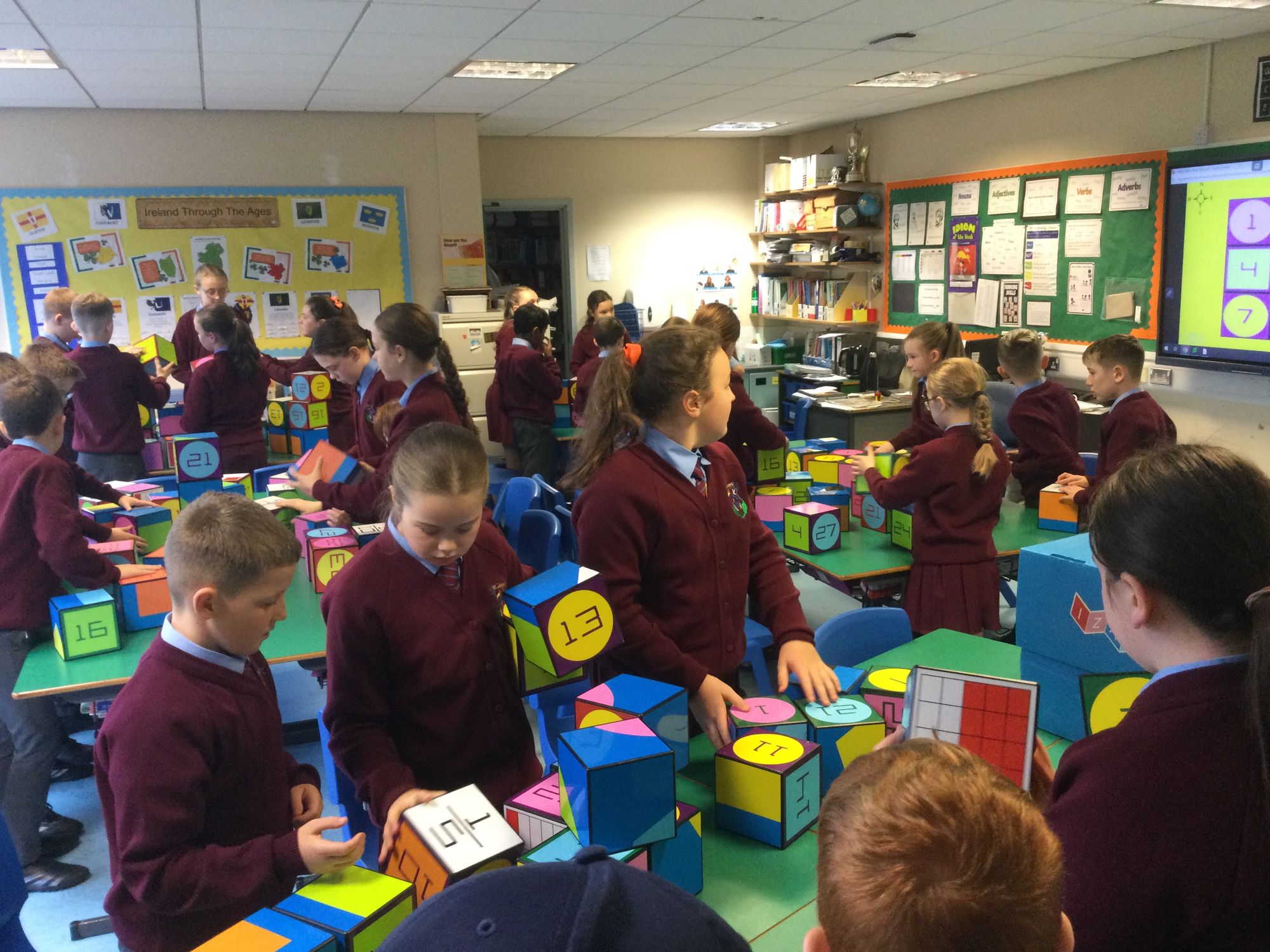 7A enjoyed some problem solving activities using t