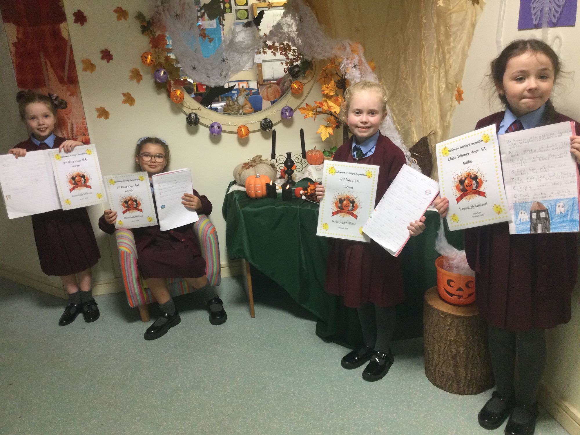 Well done girls, we enjoyed listening to your Hall