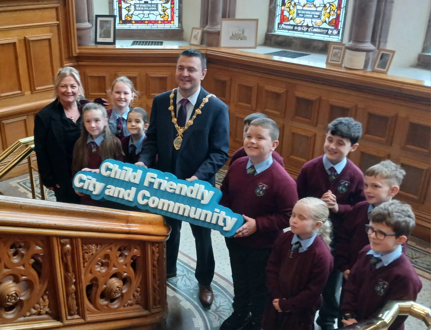 Our School Council had a fabulous day at the Guild