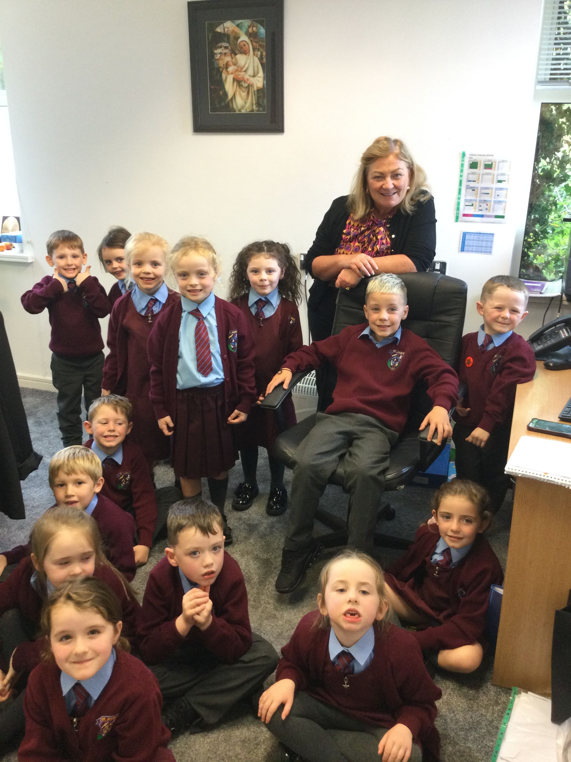 There was huge excitement today as Year 2 visited